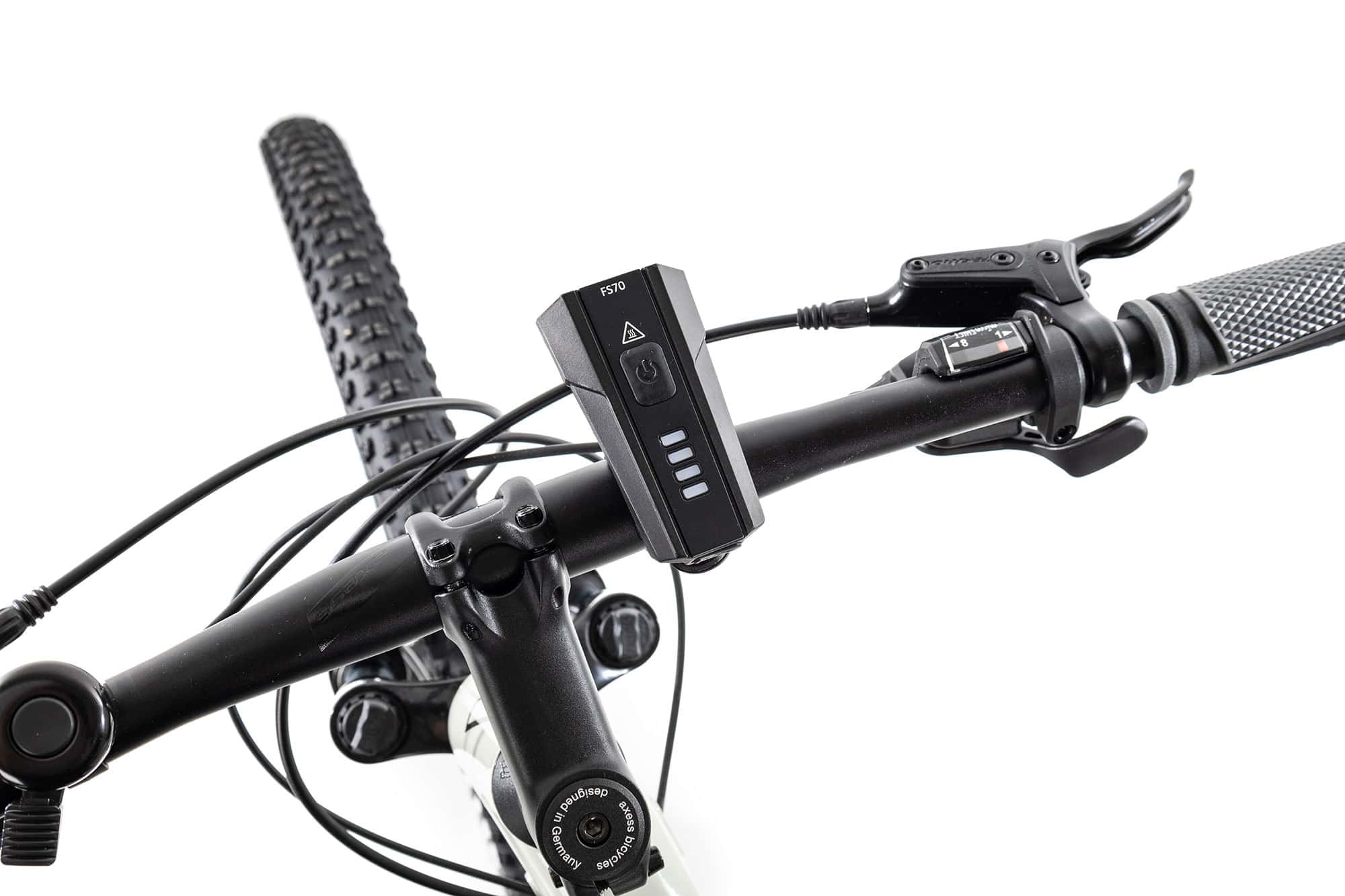 Chirp LS70 Lichtset mit Bremslicht 70 Lux schwarz
