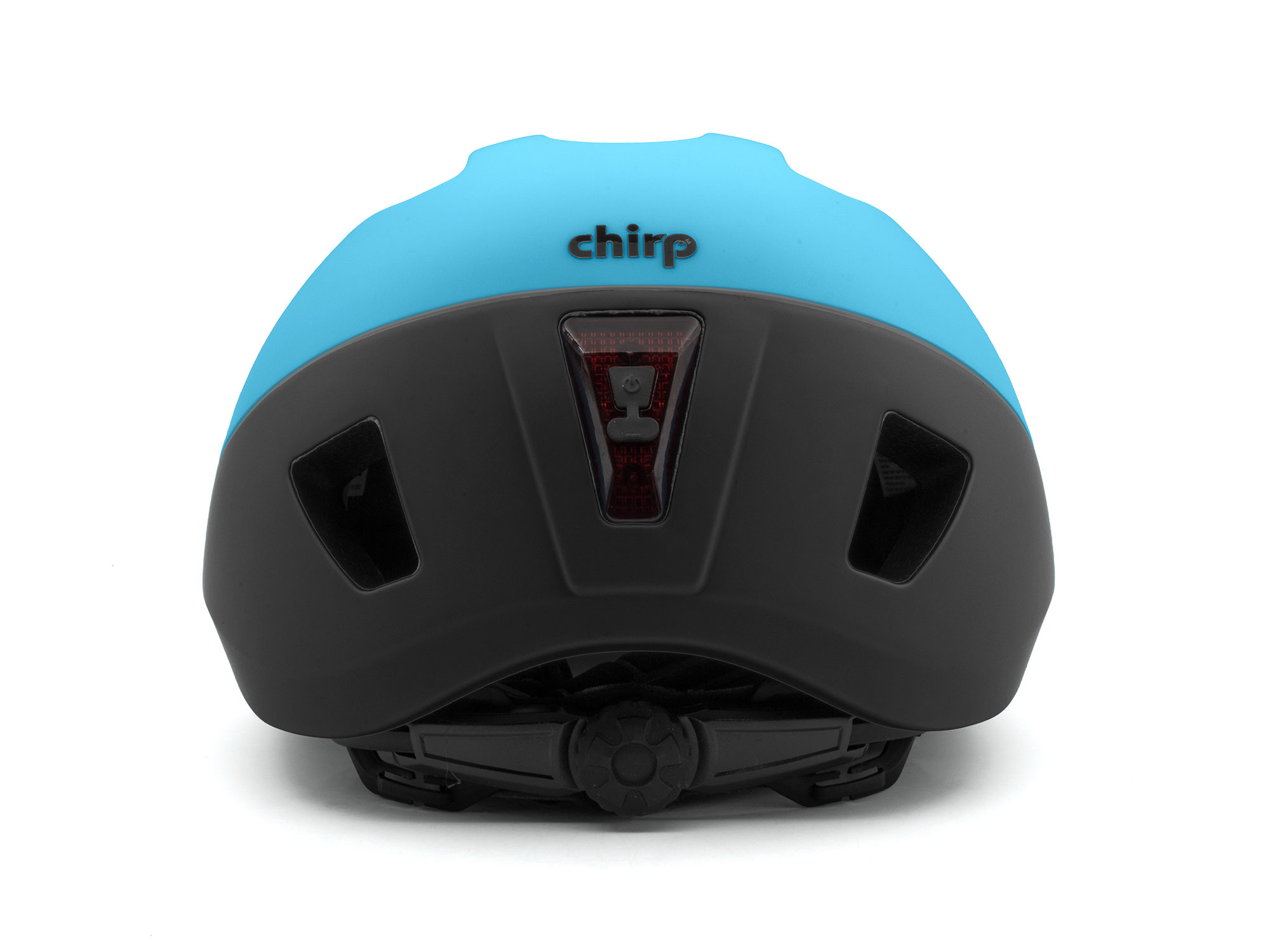 Chirp Lumi LED Kinderhelm 48-52 cm | matte blue/matte black