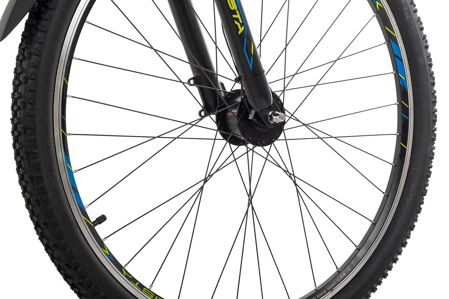 Ciclista Adventure 53 cm | lime black blue | 29 Zoll