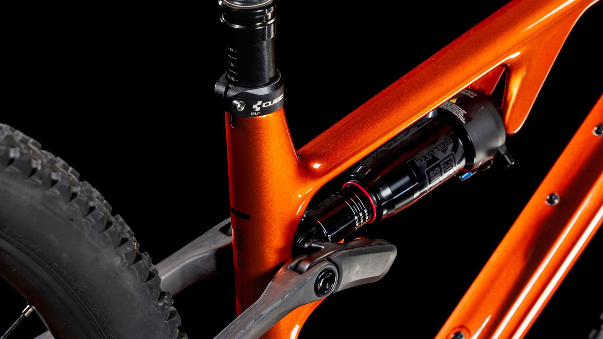 Cube AMS ONE11 C:68X PRO 2026 L | electricorange´n´carbon