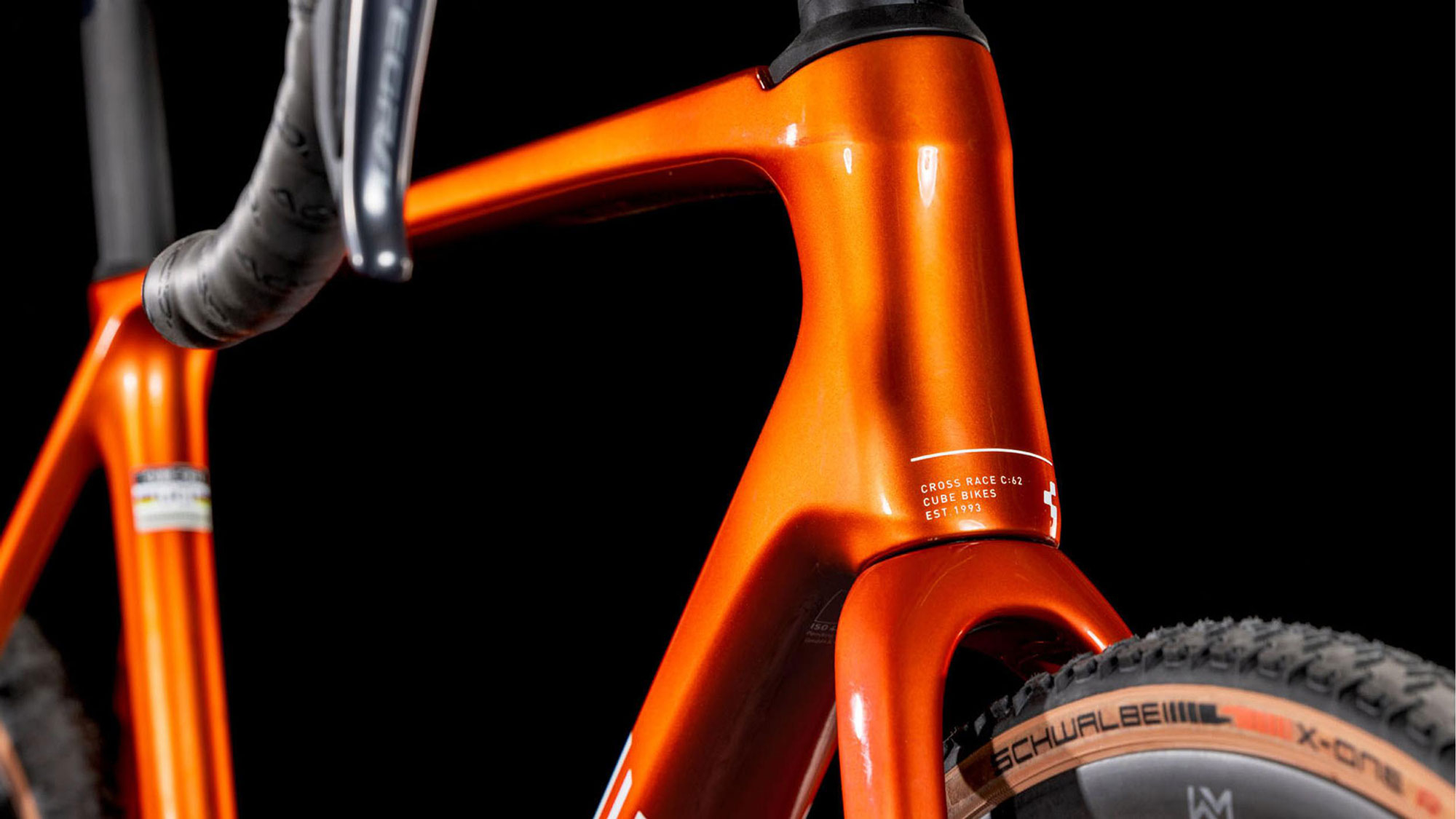 Cube Cross Race C:62 SLX 2025 61 cm | electricorange´n´white