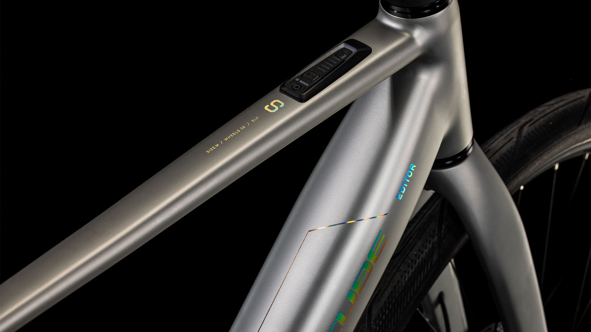 Cube Editor Hybrid SLX 400X 2025 58 cm | sleekgrey´n´spectral