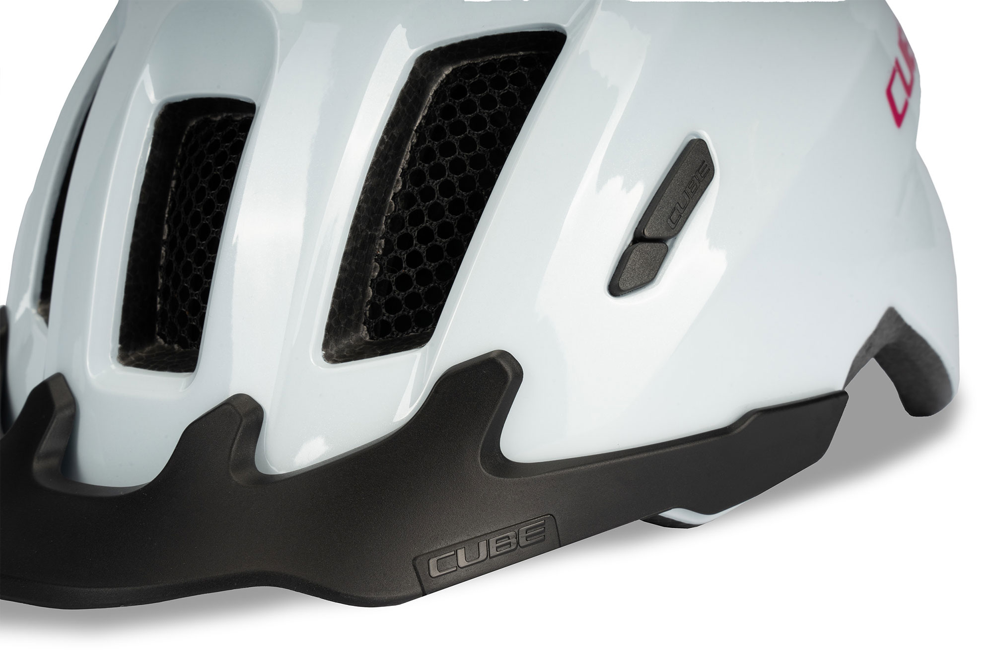 Cube FINK Kids Helm 46-51 cm | flashwhite´n´pink