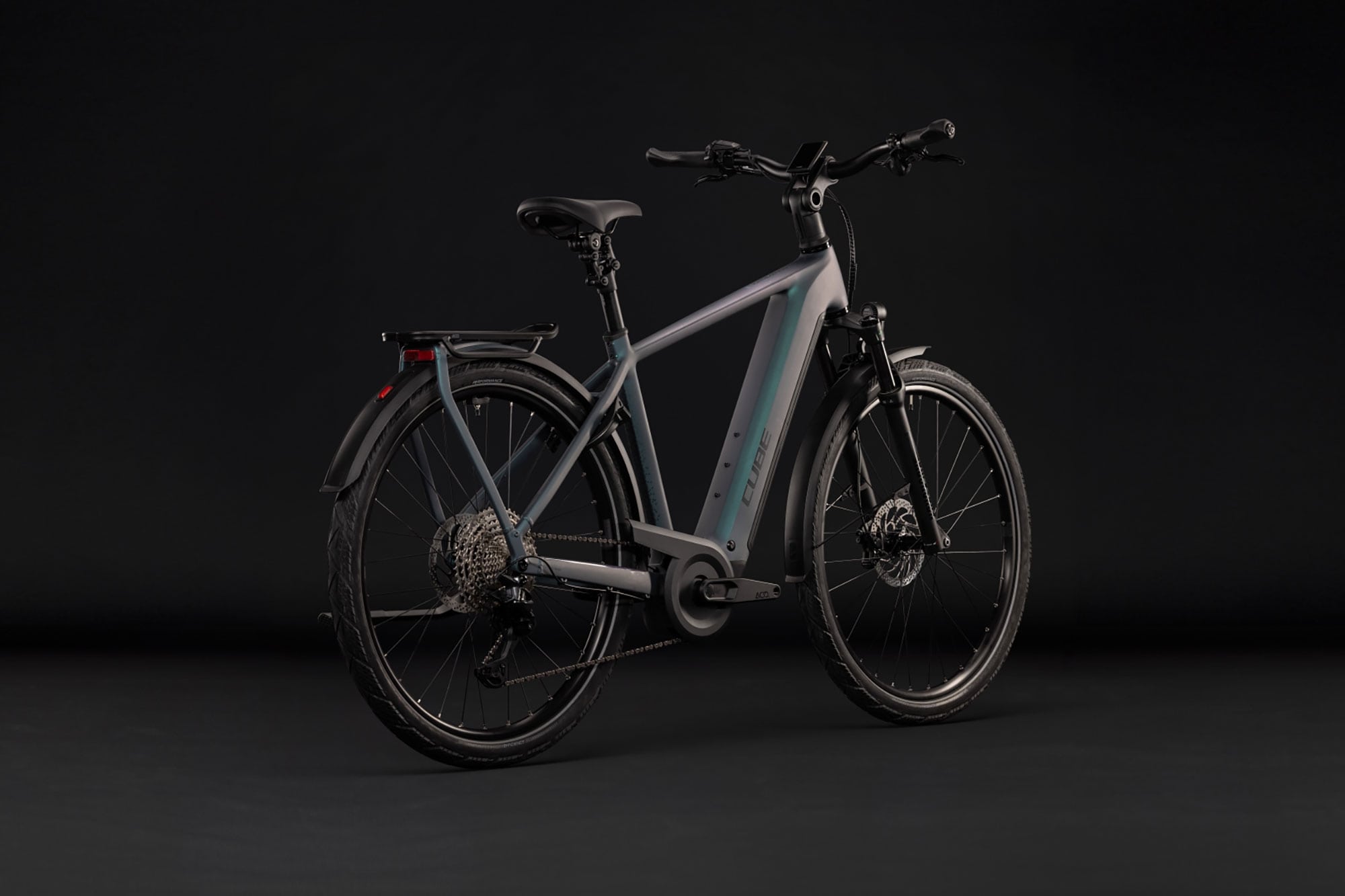 Cube Kathmandu Hybrid Pro 800 2027 58 cm | smaragdgrey´n´black