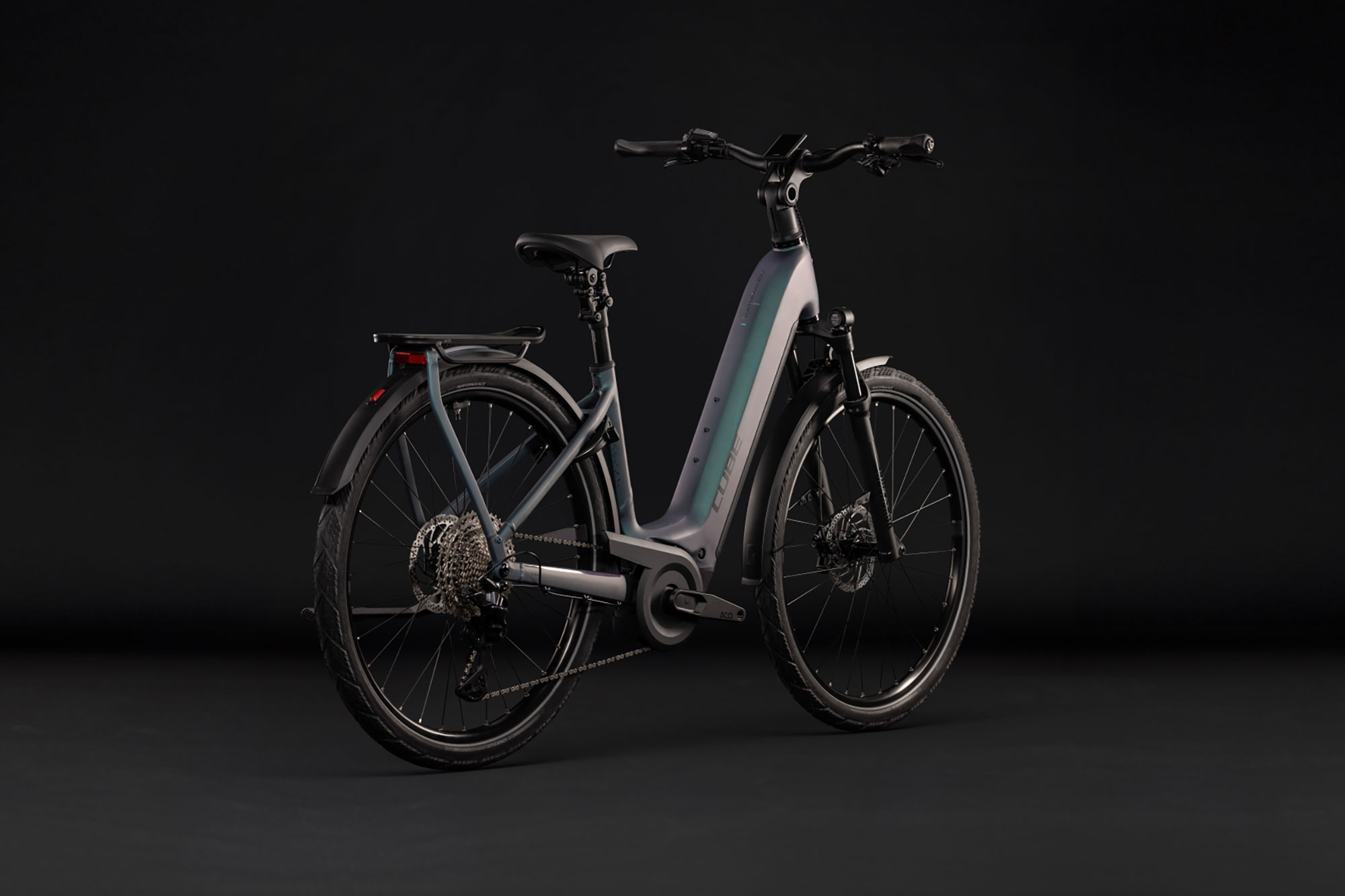Cube Kathmandu Hybrid Pro 800 Wave 2027 50 cm | smaragdgrey´n´black