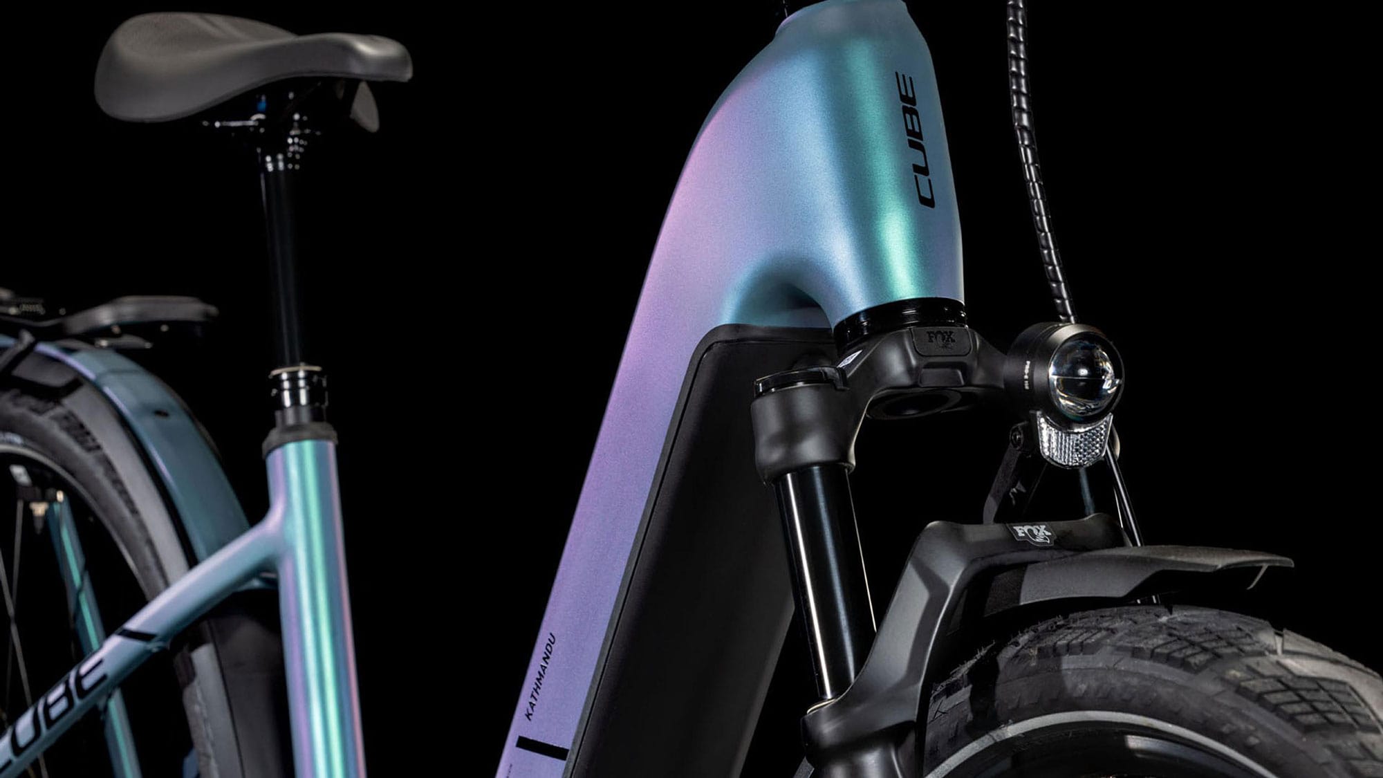 Cube Kathmandu Hybrid SLX 800 Wave 2025 62 cm | smaragdgrey´n´black