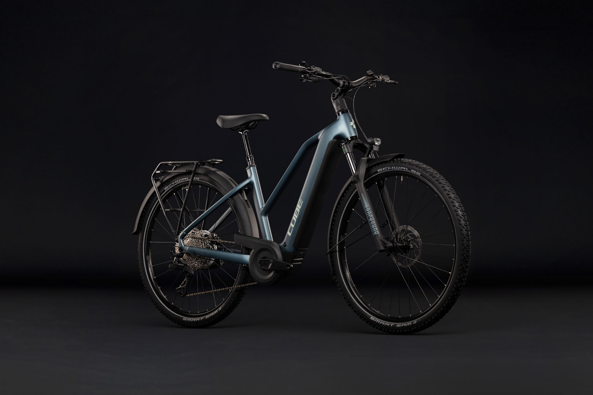 Cube Nuride Hybrid Pro 800 Trapez 2027 46 cm | deepteal´n´blue