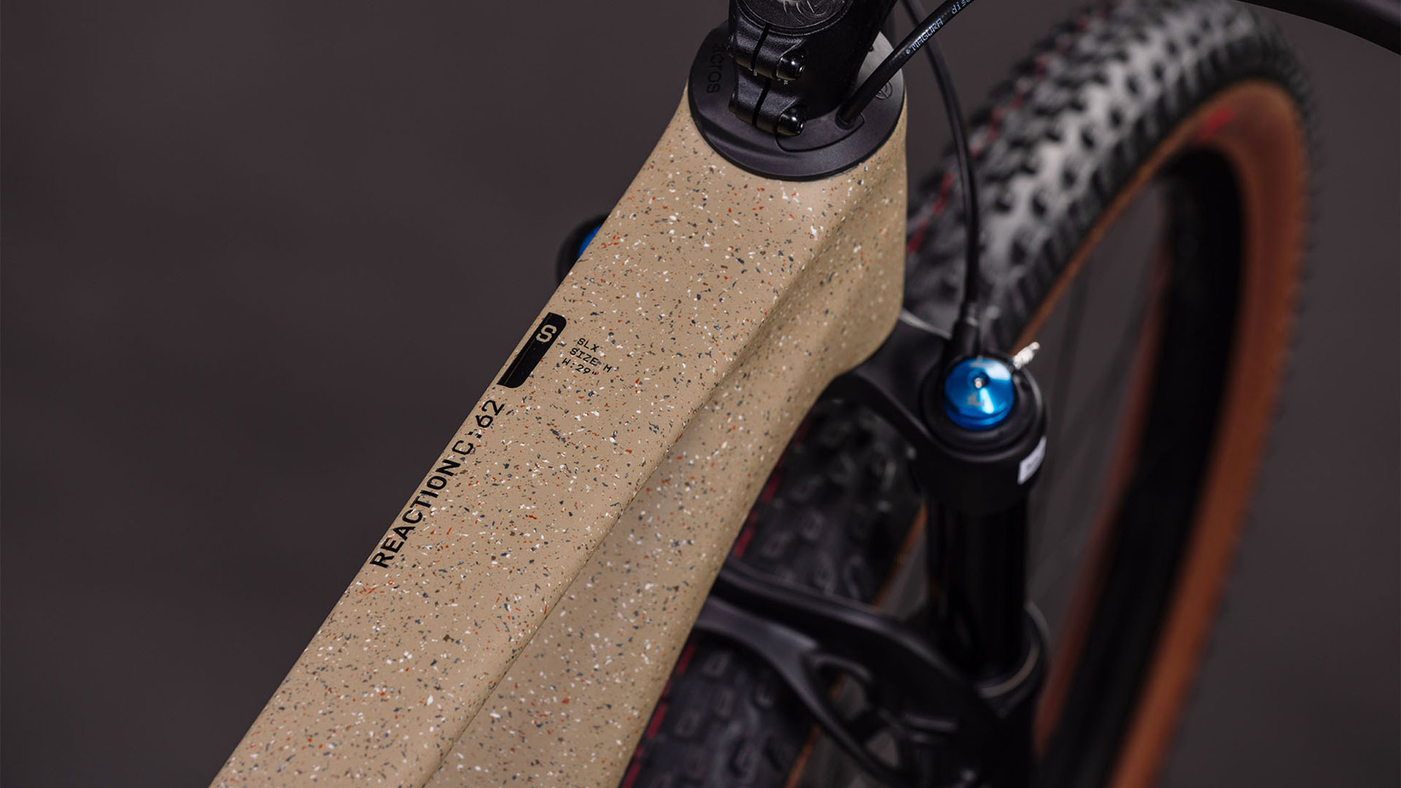 Cube Reaction C:62 SLX 2026 XL | mineralgrit´n´black
