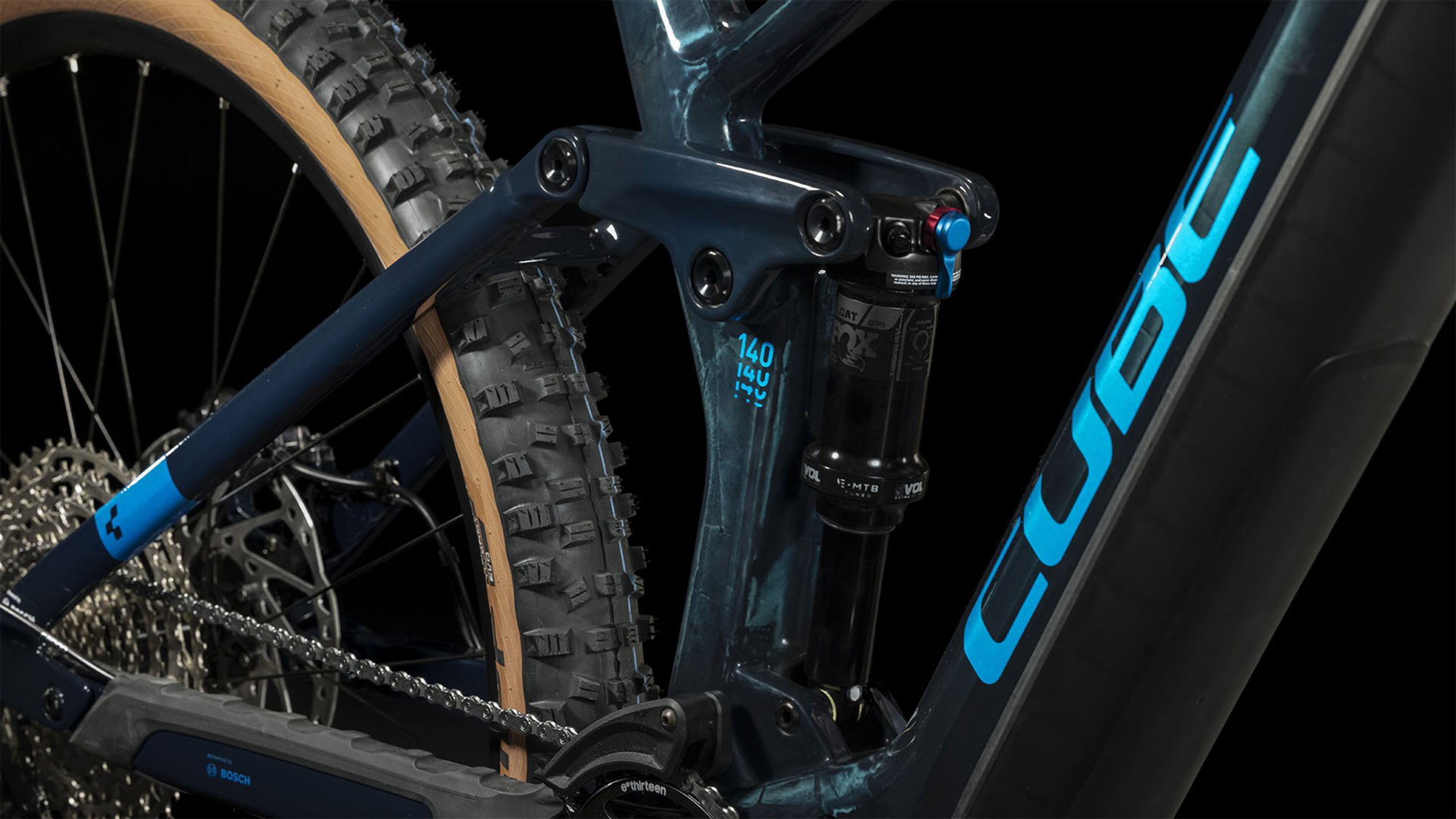Cube Stereo Hybrid 140 HPC SLX 750 S | liquidblue´n´blue