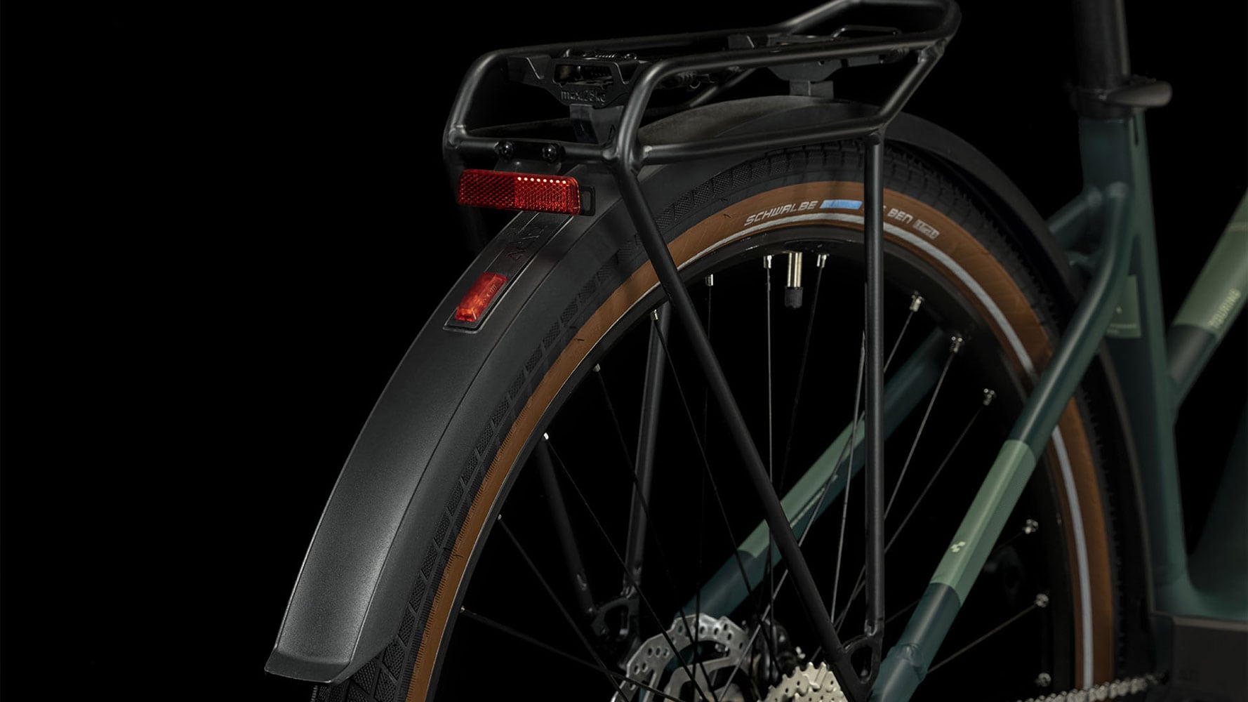 Cube Touring Hybrid ONE 500 Trapez M | darkgreen´n´green | 28 Zoll