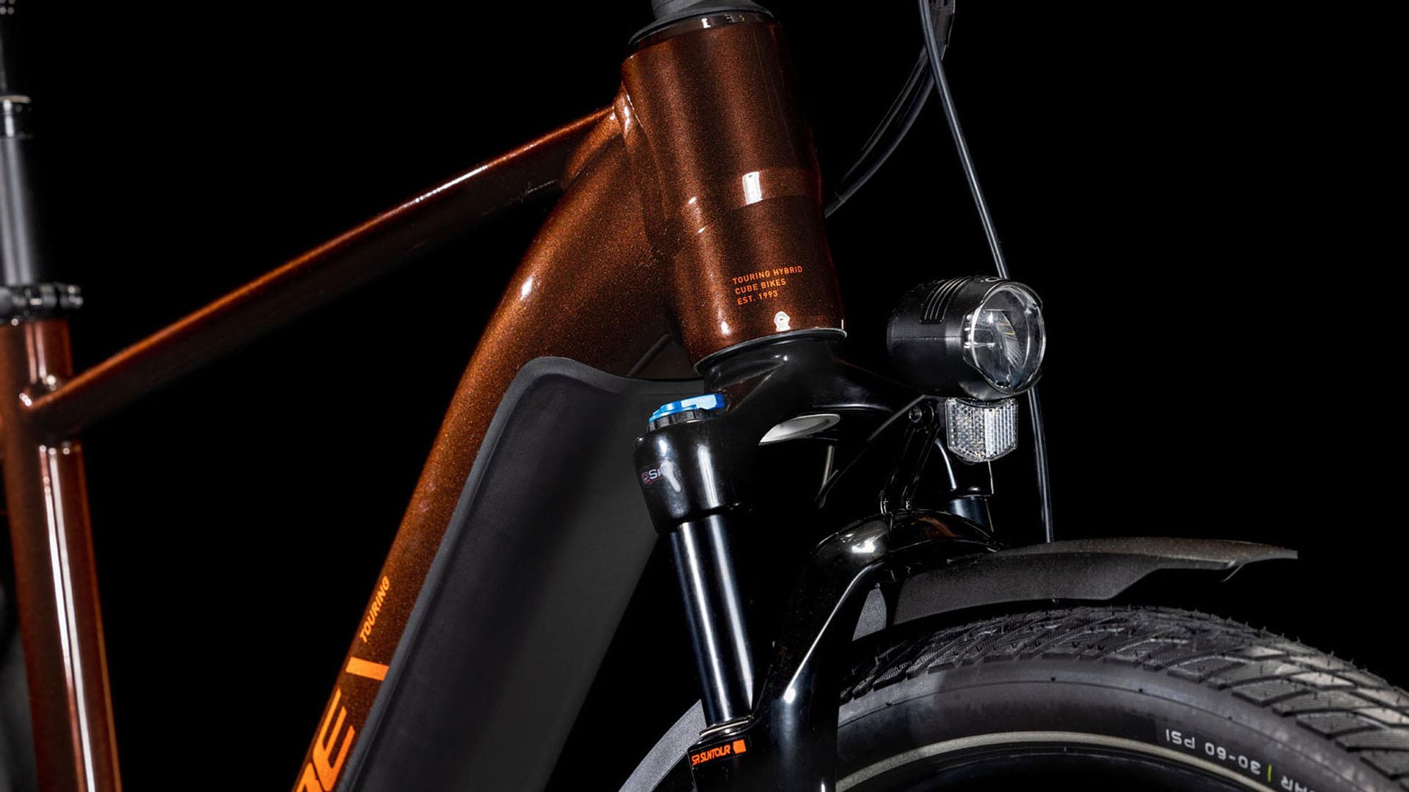 Cube Touring Hybrid PRO 625 2025 50 cm | cinnamon´n´orange