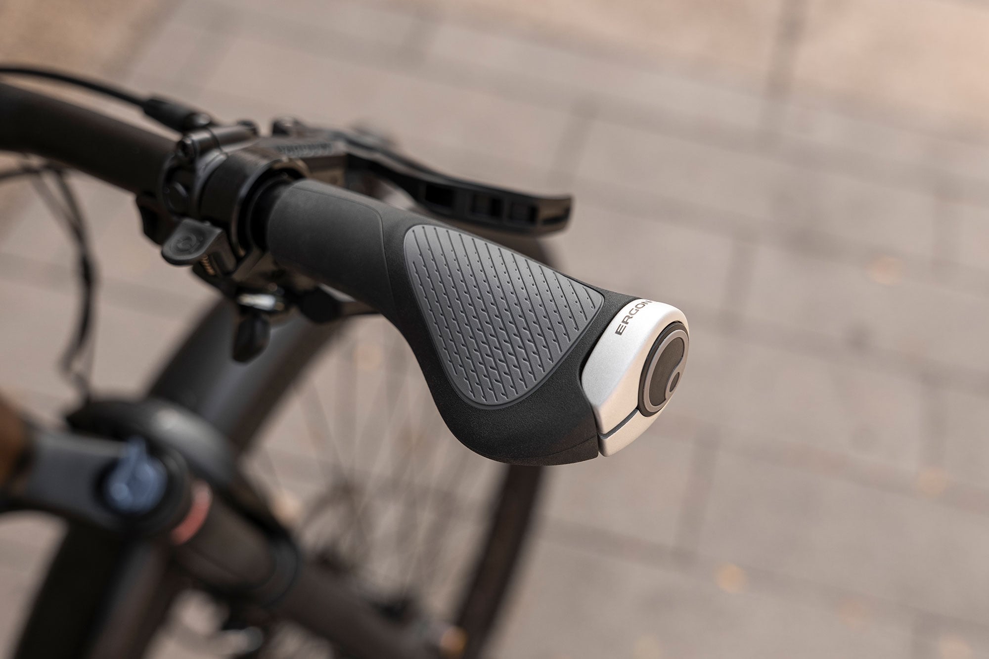Ergon GP1 Evo Performance Comfort Griffe S | schwarz grau