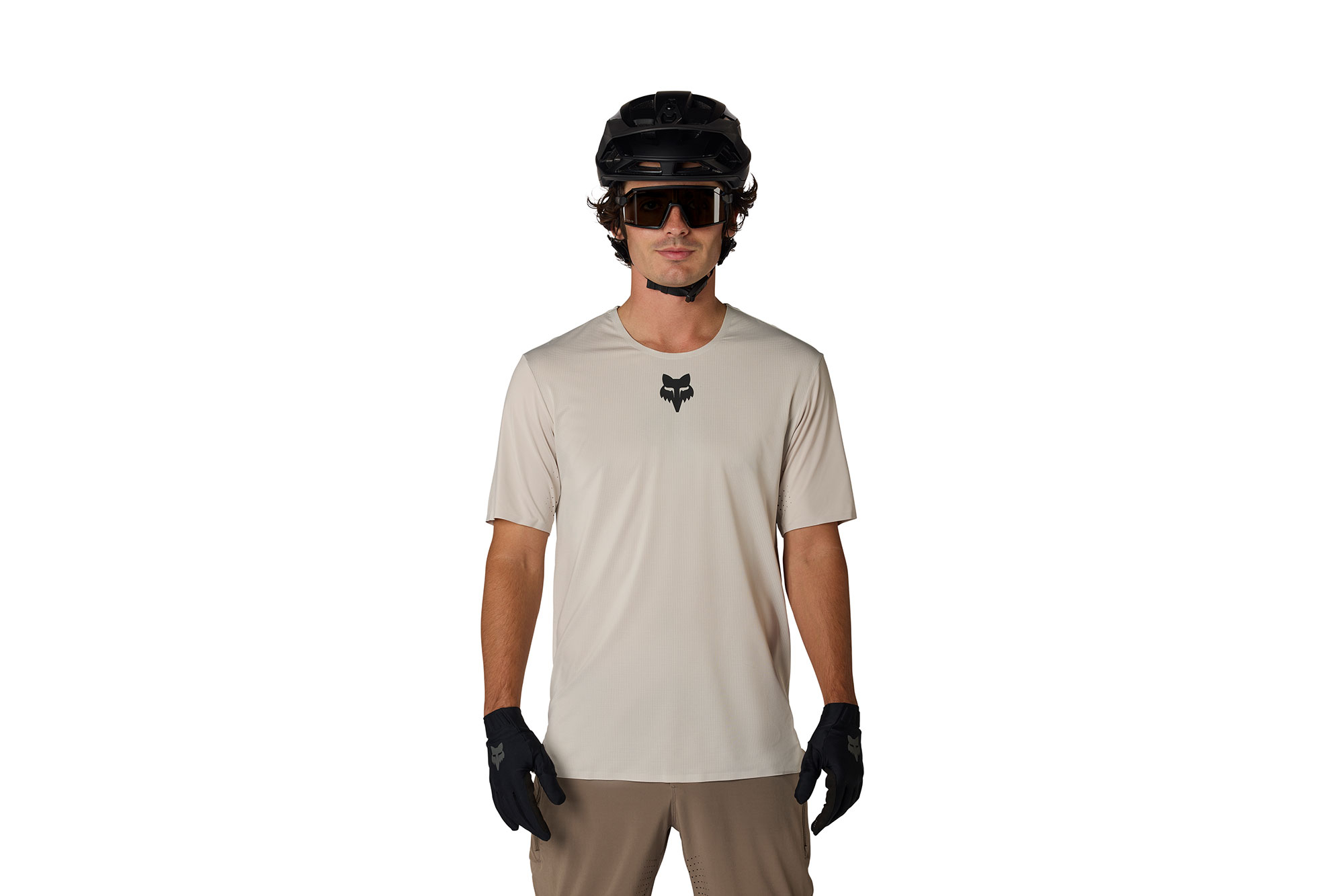 Fox Racing Flexair SS Jersey S | chalk