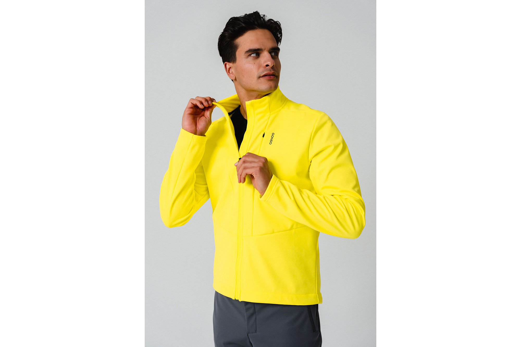 Gonso Adventure Jacket Softshell Men XXL | safety yellow