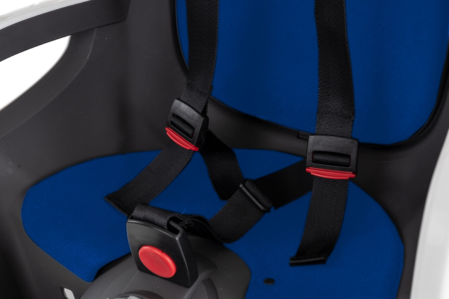 Hamax Caress Kindersitz grau weiß blau
