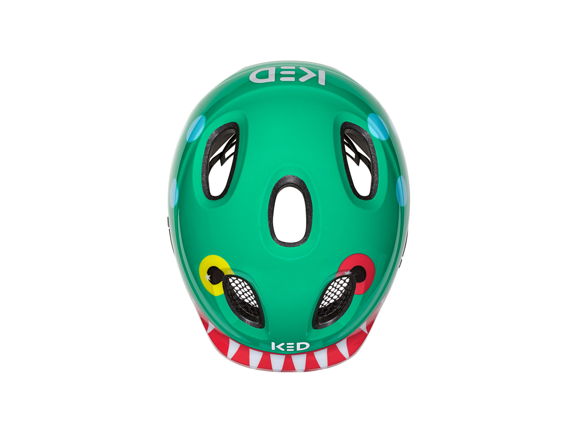 KED Meggy Spark Helm 50-55 cm | monster mood green glossy