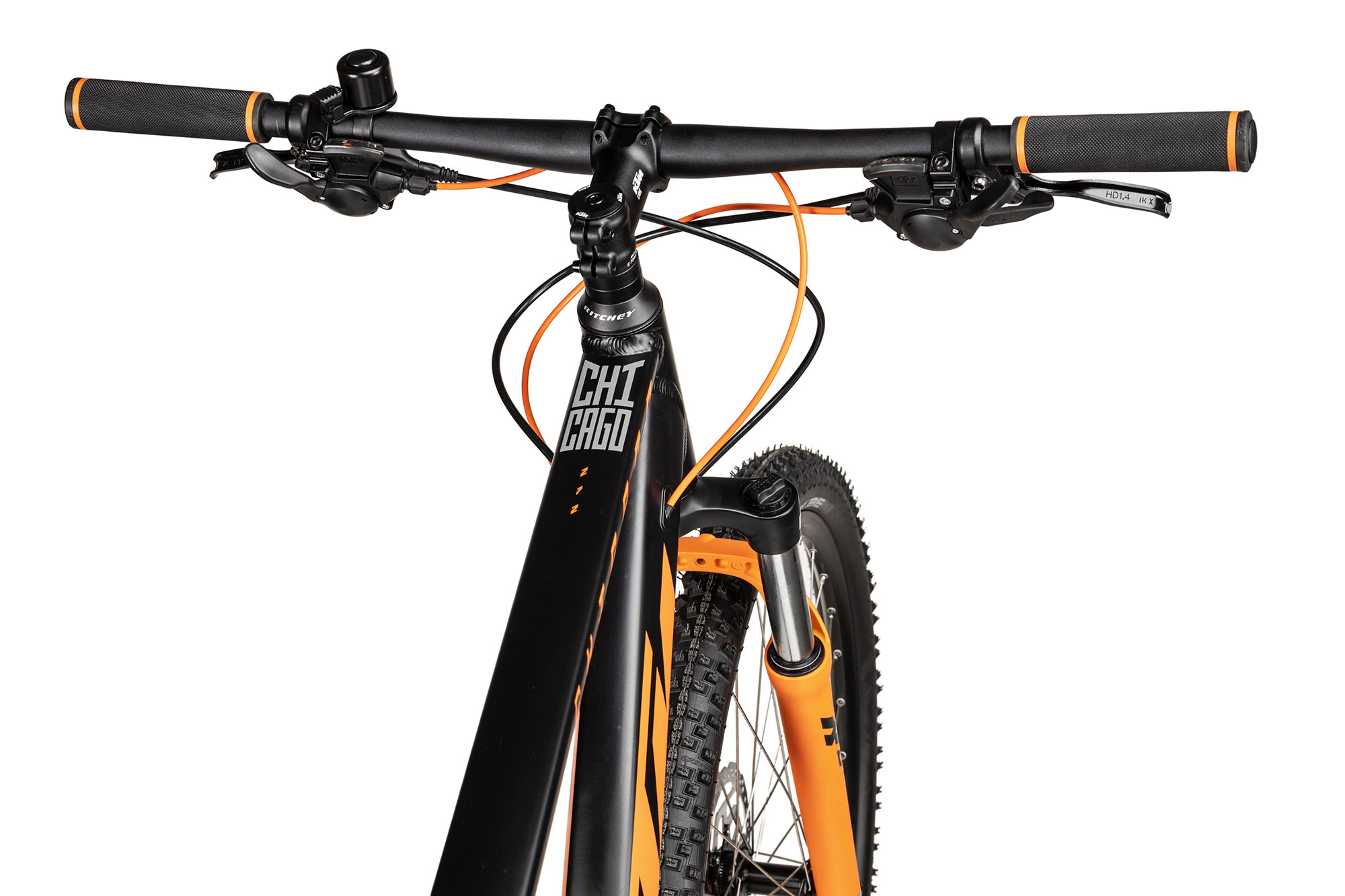 KTM CHICAGO 272 2025 53 cm | black matt/orange