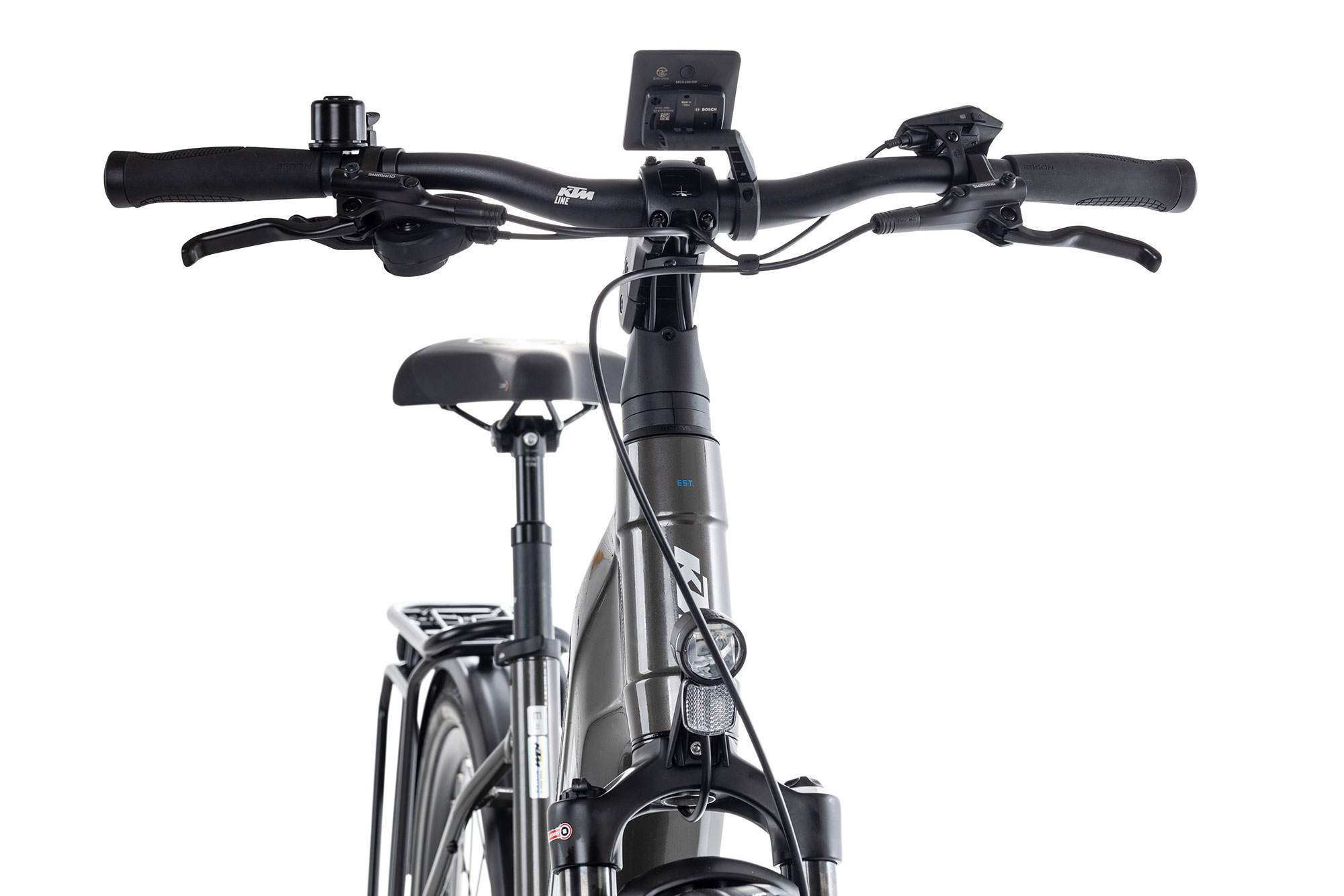 KTM MACINA STYLE 740 Wave 2025 46 cm | machine grey/silver blue | 28 Zoll
