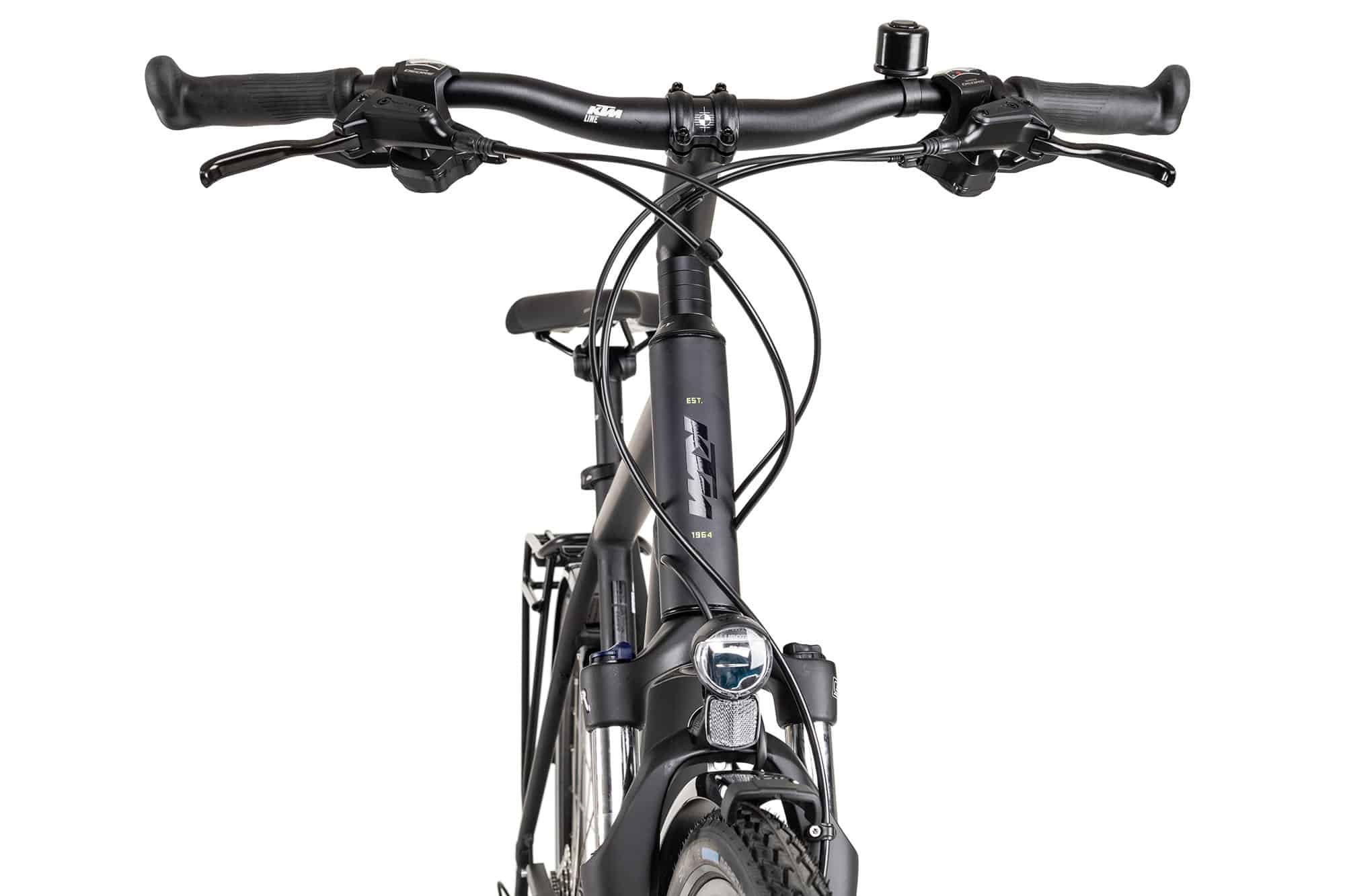 KTM VALENCIA STREET 56 cm | metallic black matt/black lime