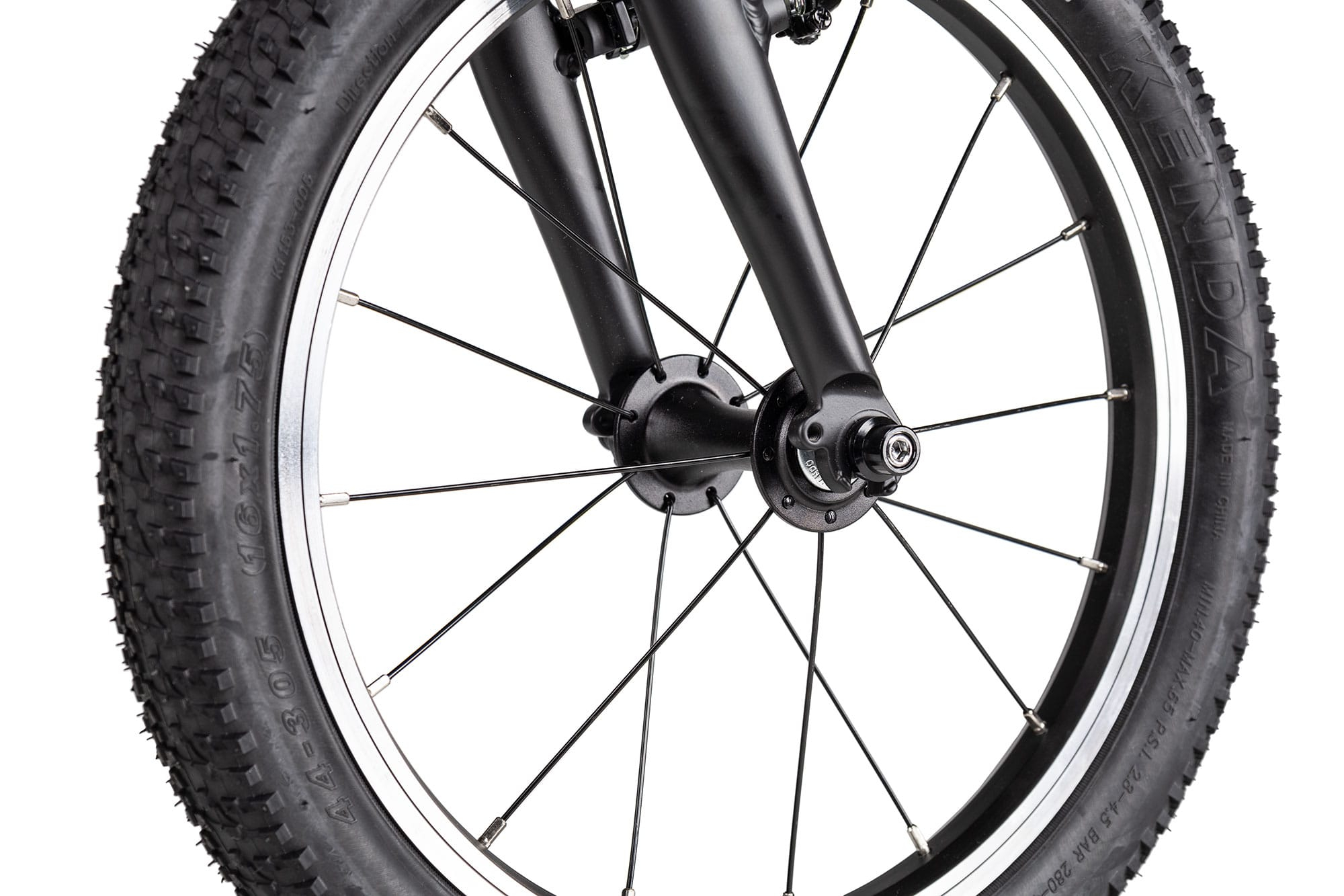 KUbikes 16 MTB 2-Gang 22 cm | rot
