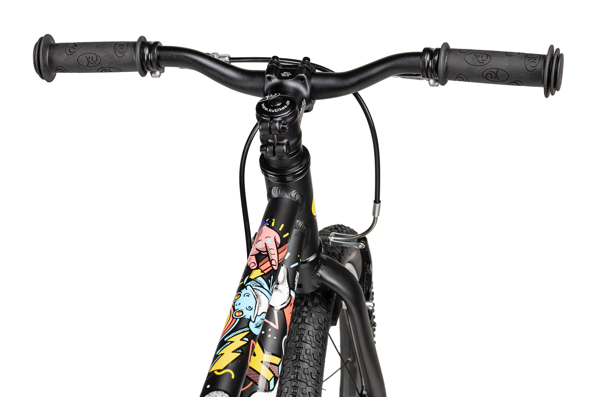 KUbikes 16L MTB 22 cm | schwarz/comic