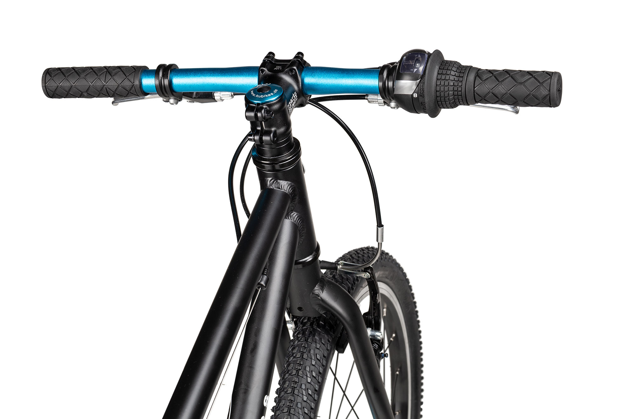 KUbikes 20 MTB 26 cm | schwarz/laser blue