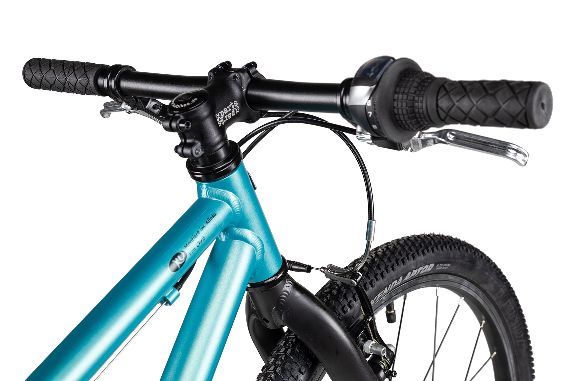 KUbikes 24 MTB 33 cm | türkis glitter