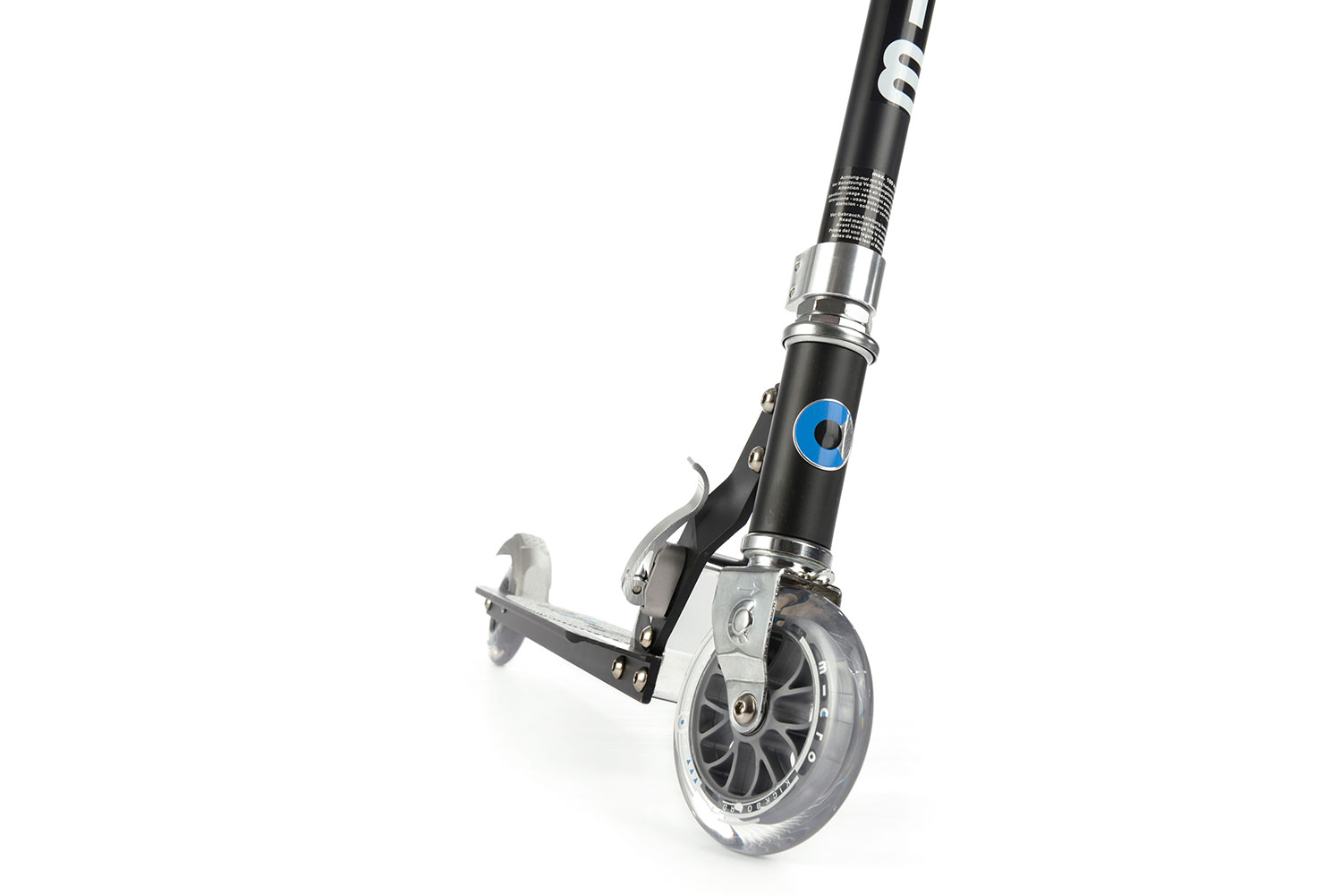 Micro Sprite Scooter schwarz streifen