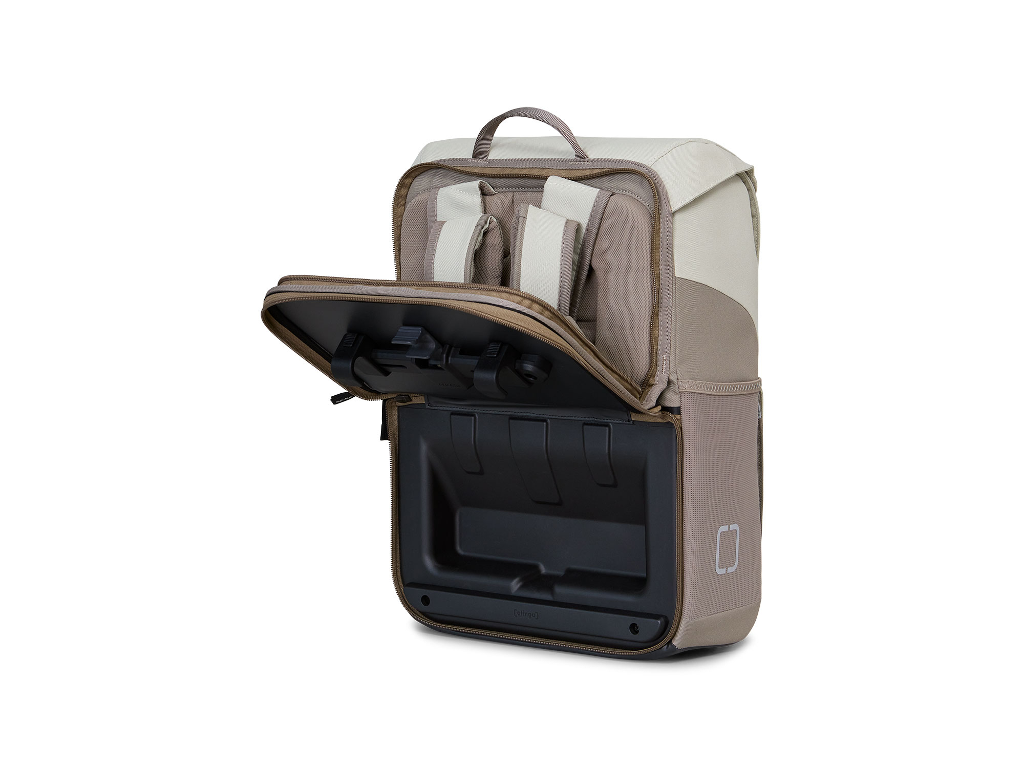 otinga Flip Move Rucksack 16 Liter | linen grey