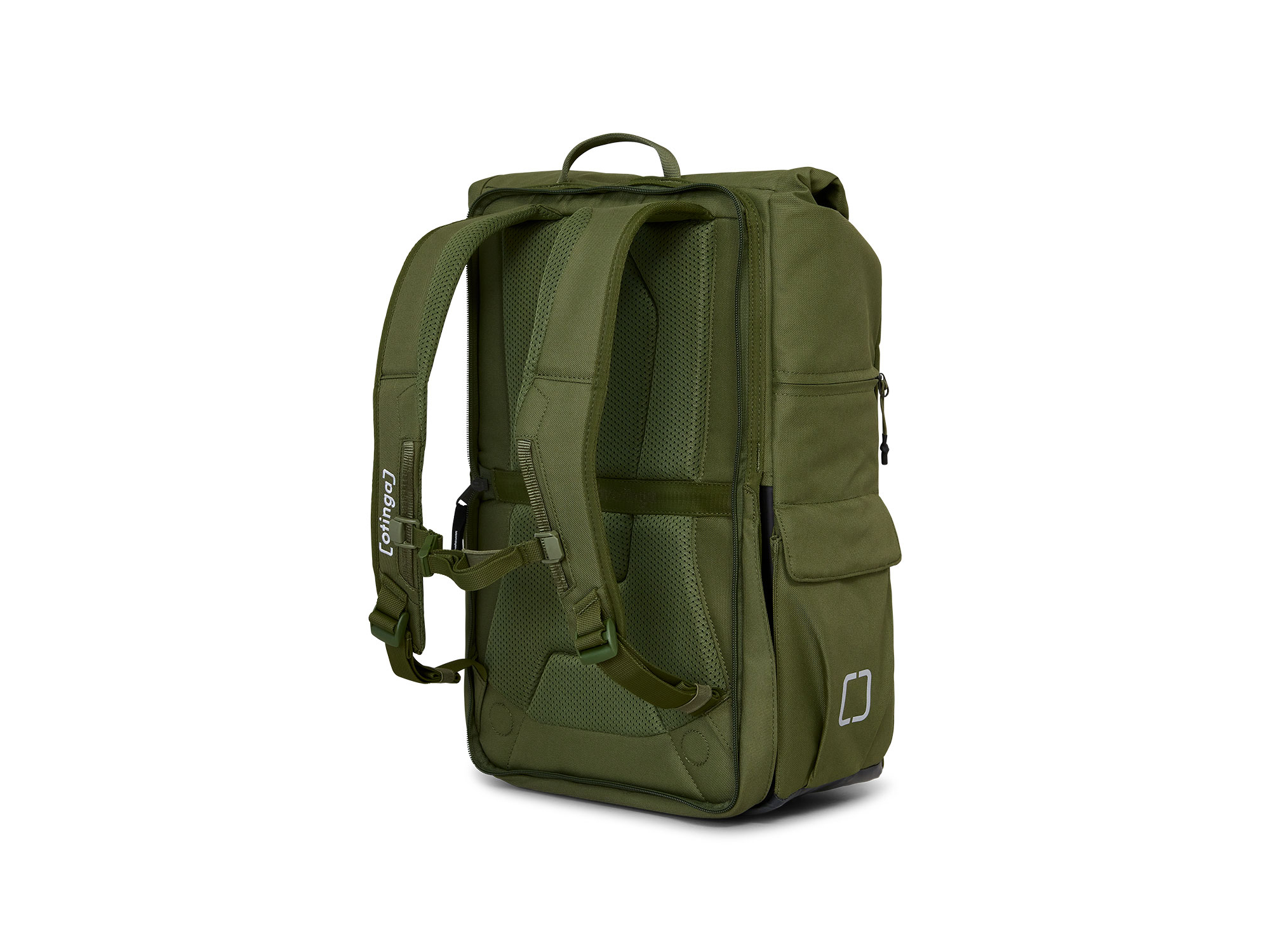 otinga Flip V3 Rucksack-Fahrradtasche olive grün