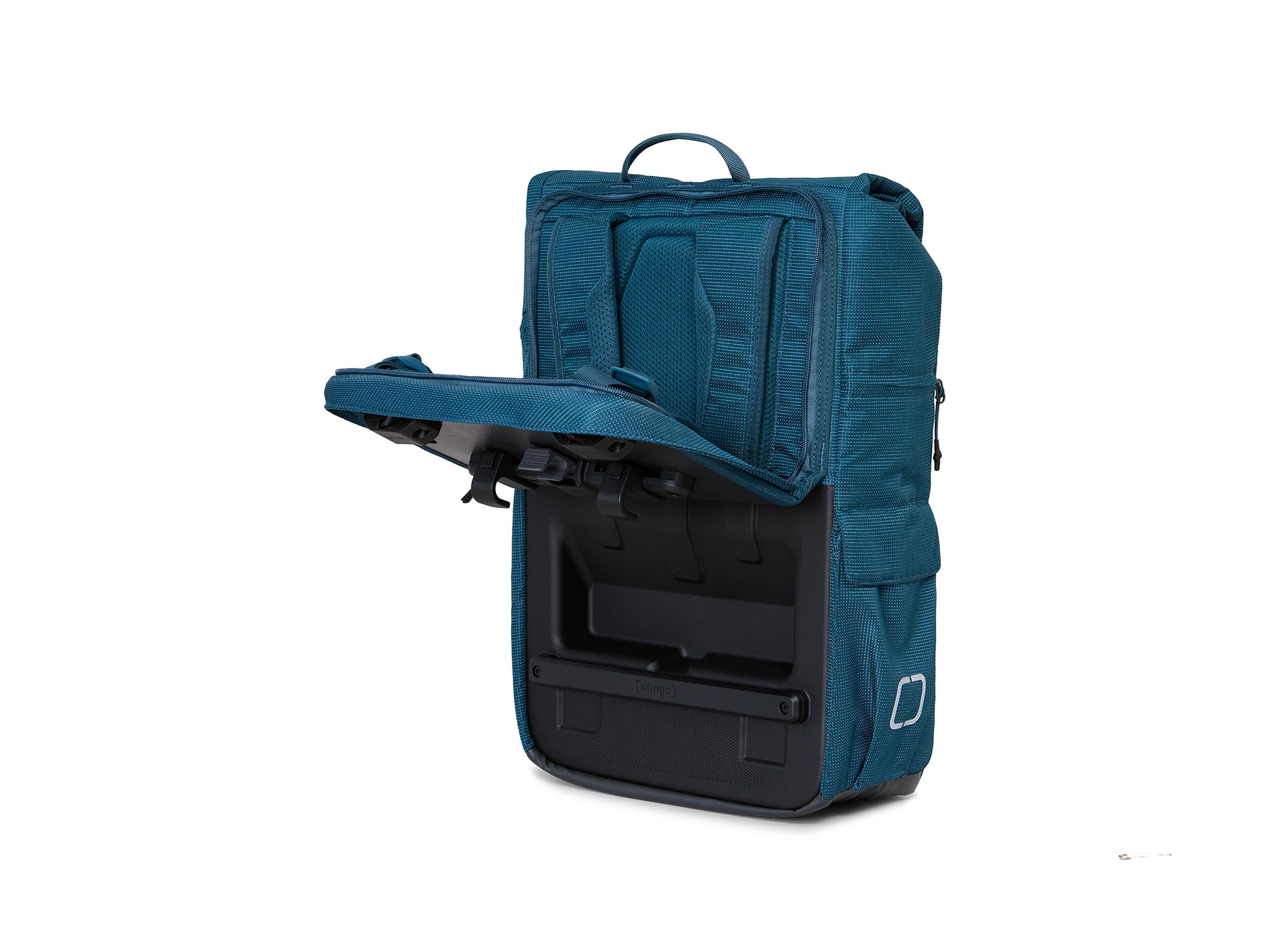 otinga Flip Reflective V3 Rucksack-Fahrradtasche reflektierend arctic blau