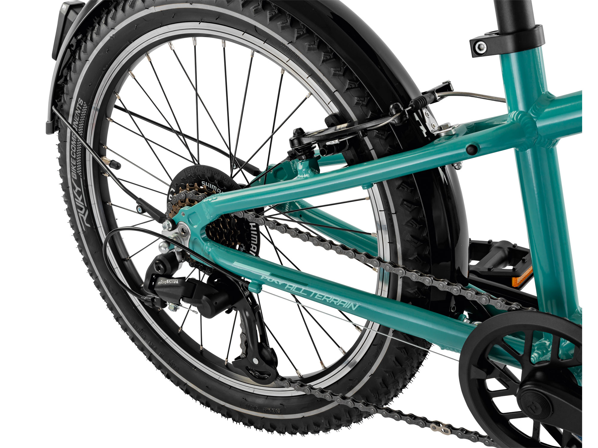 Puky CYKE 26-8 Active unisize | turquoise/black