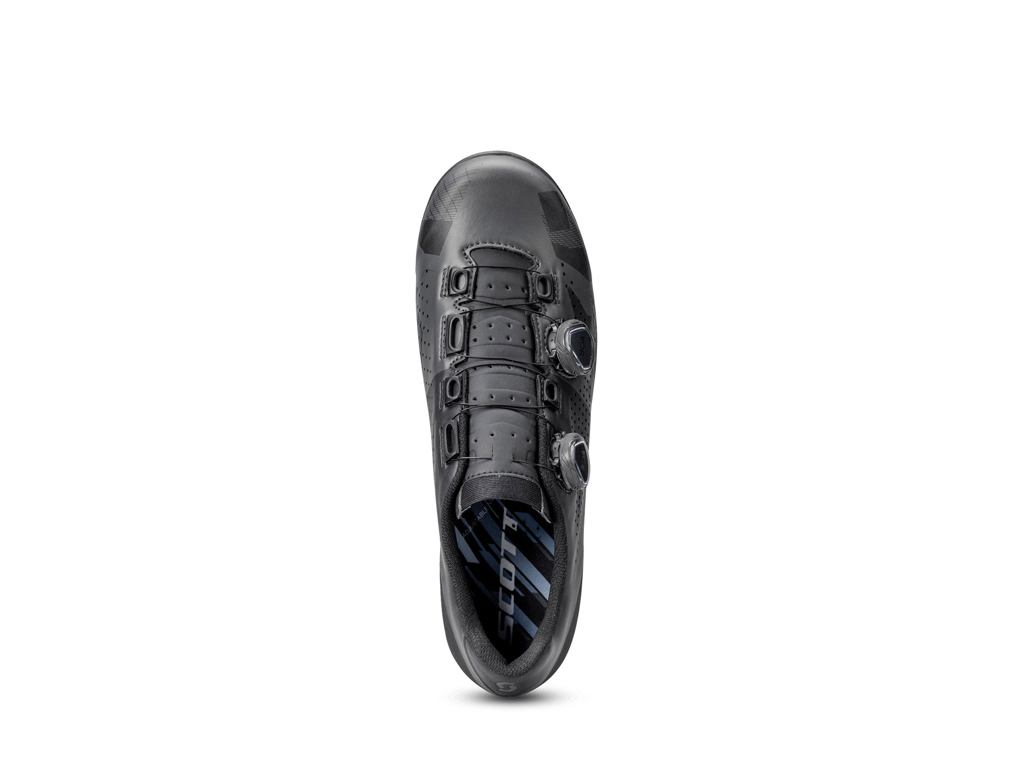 Scott Gravel RC Schuhe 46 | matt black anthracite grey