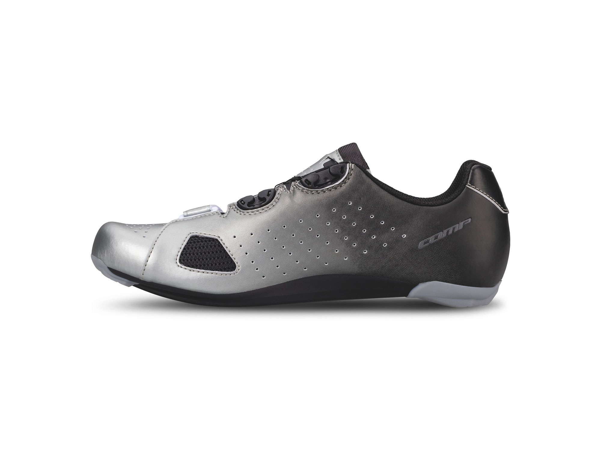 Scott Road Comp Boa Schuh 43 | black fade/metallic silver