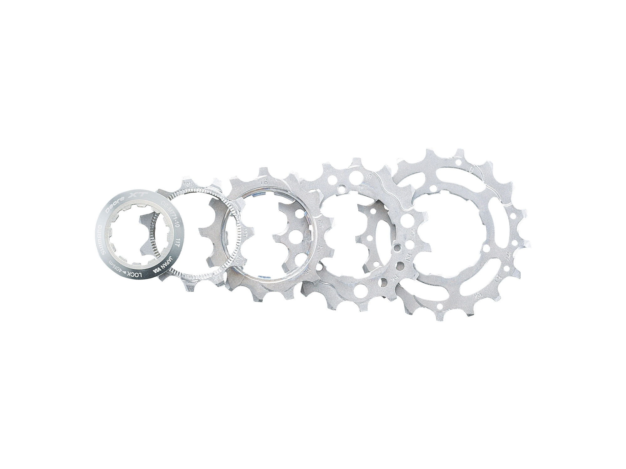 Shimano XT CS-M770 XT 9-fach Kassette silber