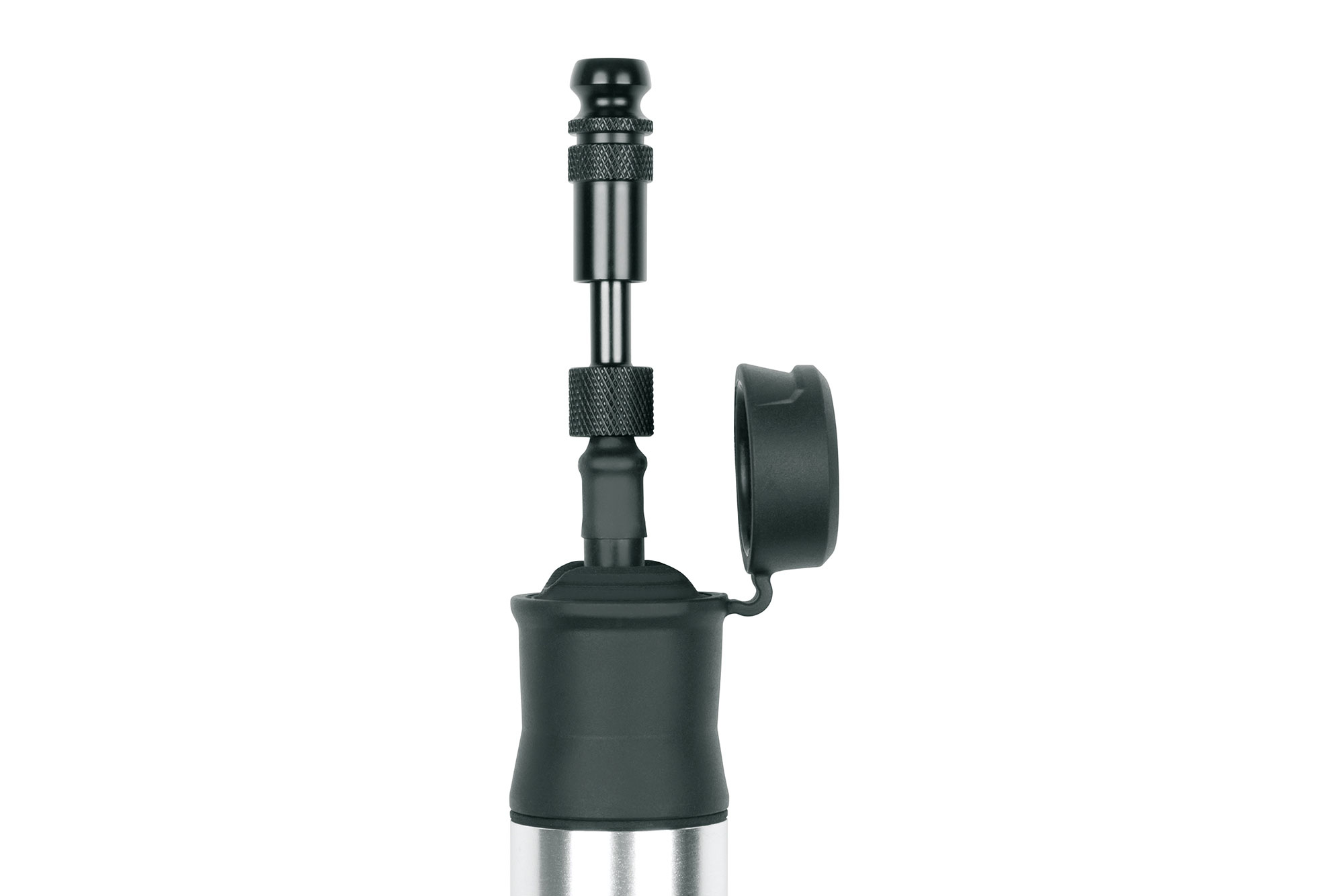 SKS Airflex Explorer Fahrradpumpe silber