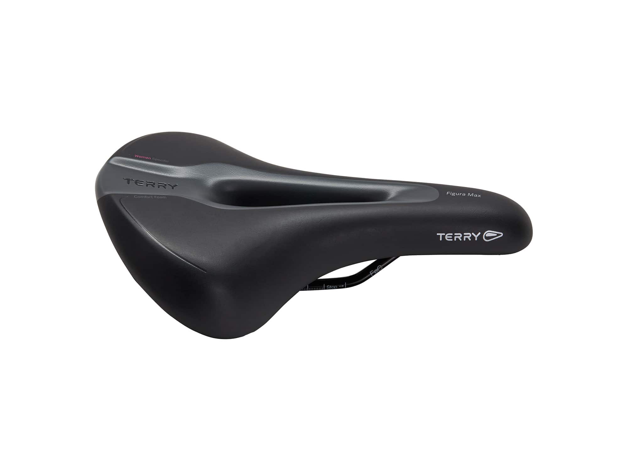 Terry Figura Max Damen Sattel schwarz