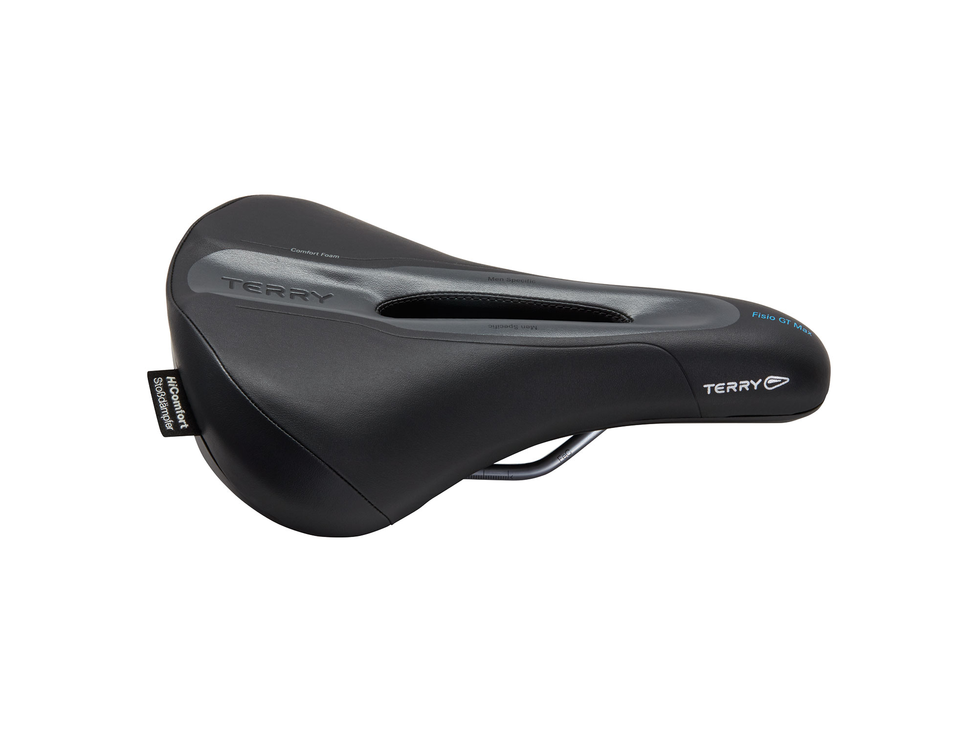 Terry Fisio GT Max Sattel Herren schwarz