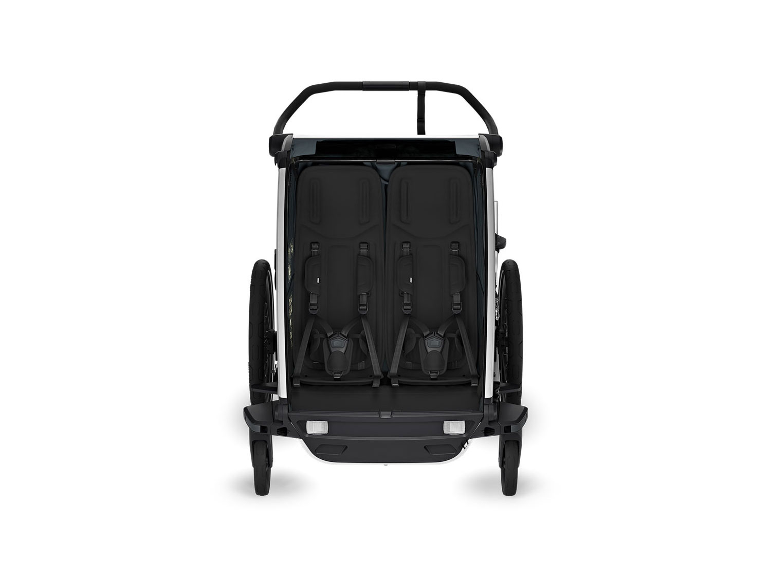Thule Chariot Cross 2 Kinderanhänger dark slate | 2 Kinder
