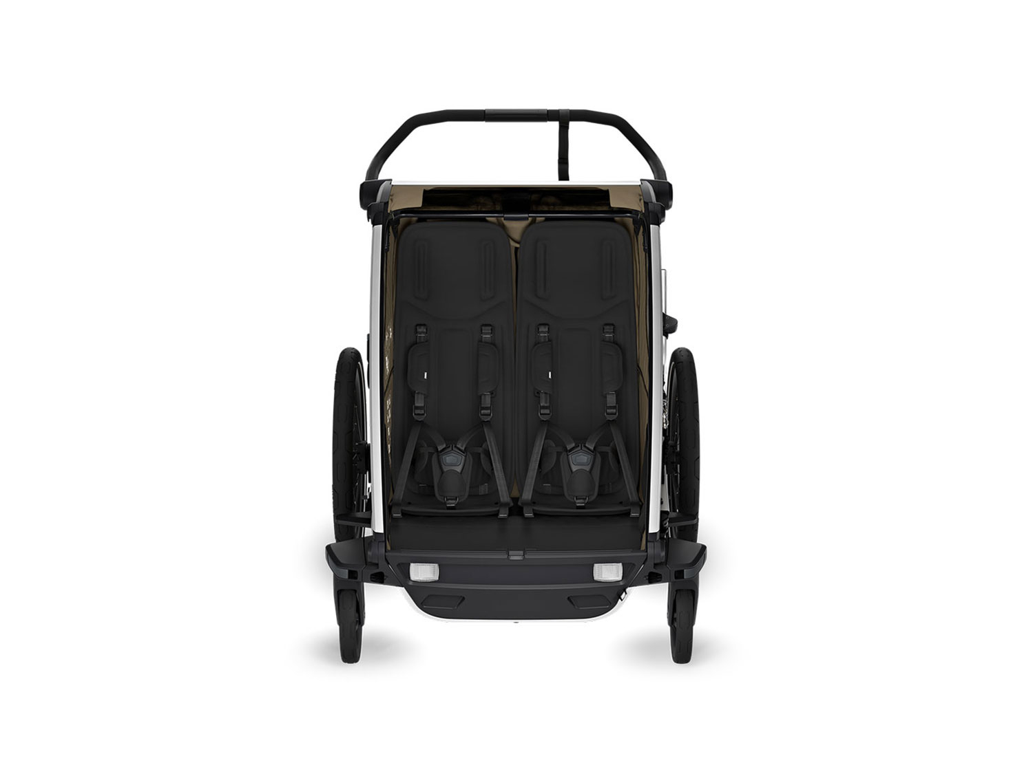 Thule Chariot Cross 2 Kinderanhänger faded khaki | 2 Kinder