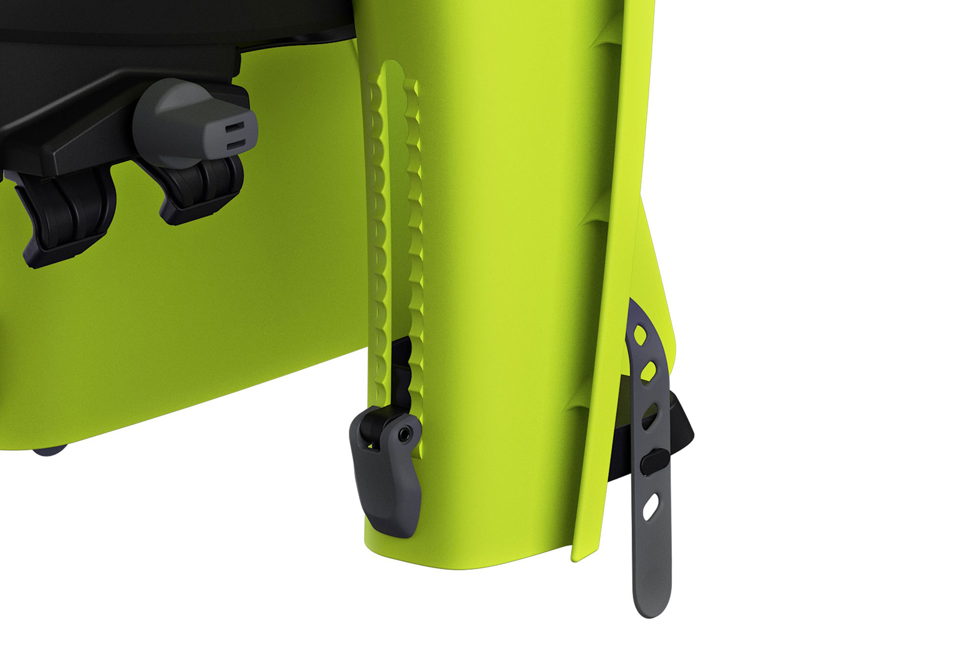 Thule RideAlong II Kindersitz Gepäckträger zen lime