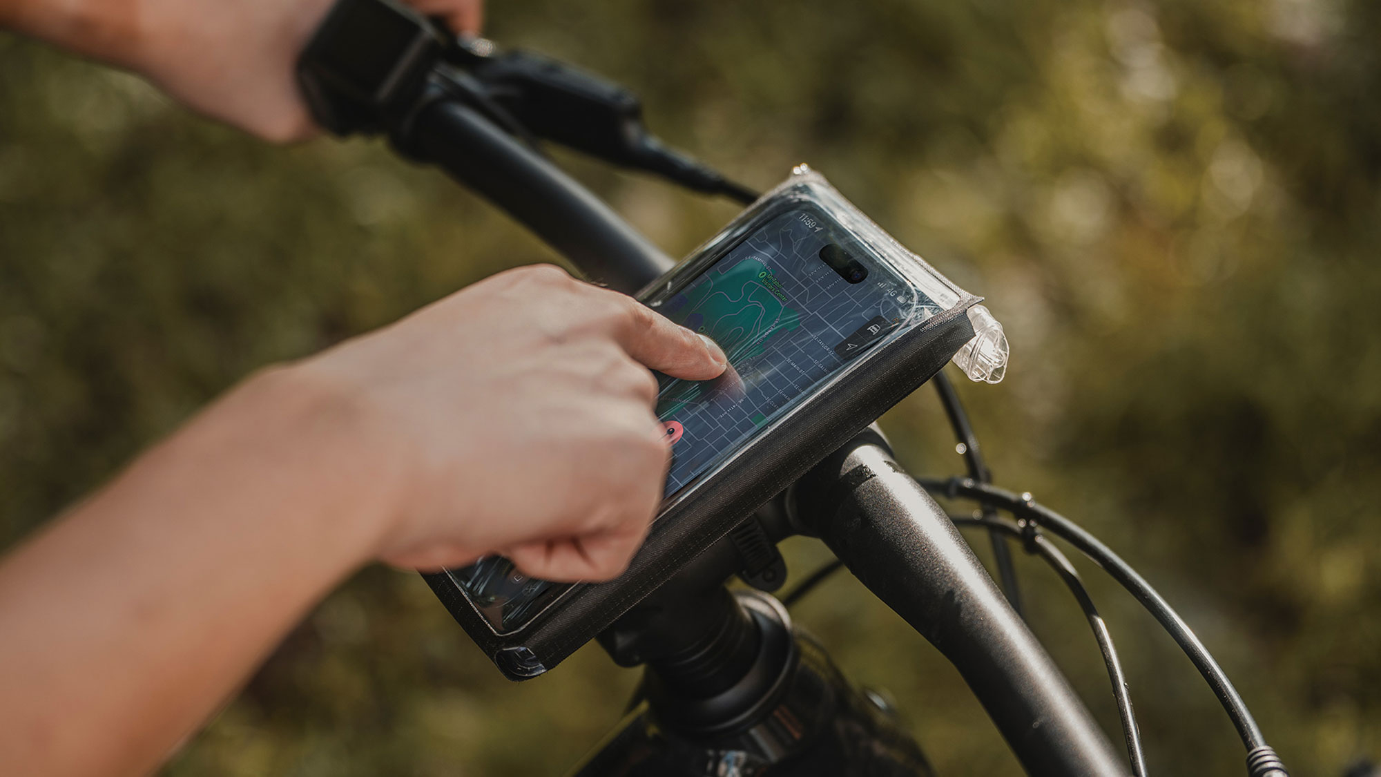 Topeak Phone Drybag M Smartphonehülle schwarz