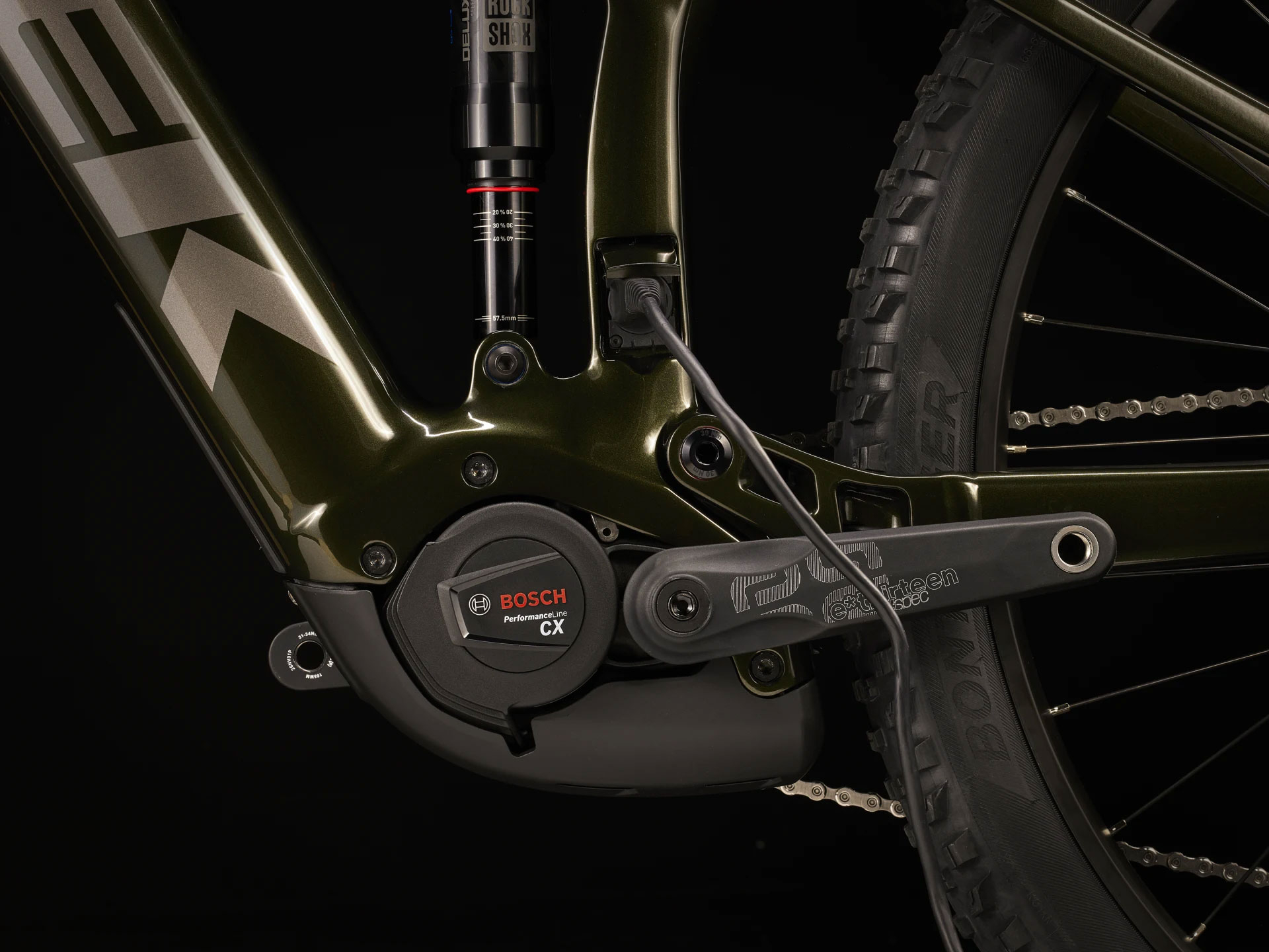 Trek Rail 9.5 Gen 4 L | black olive | 29 Zoll