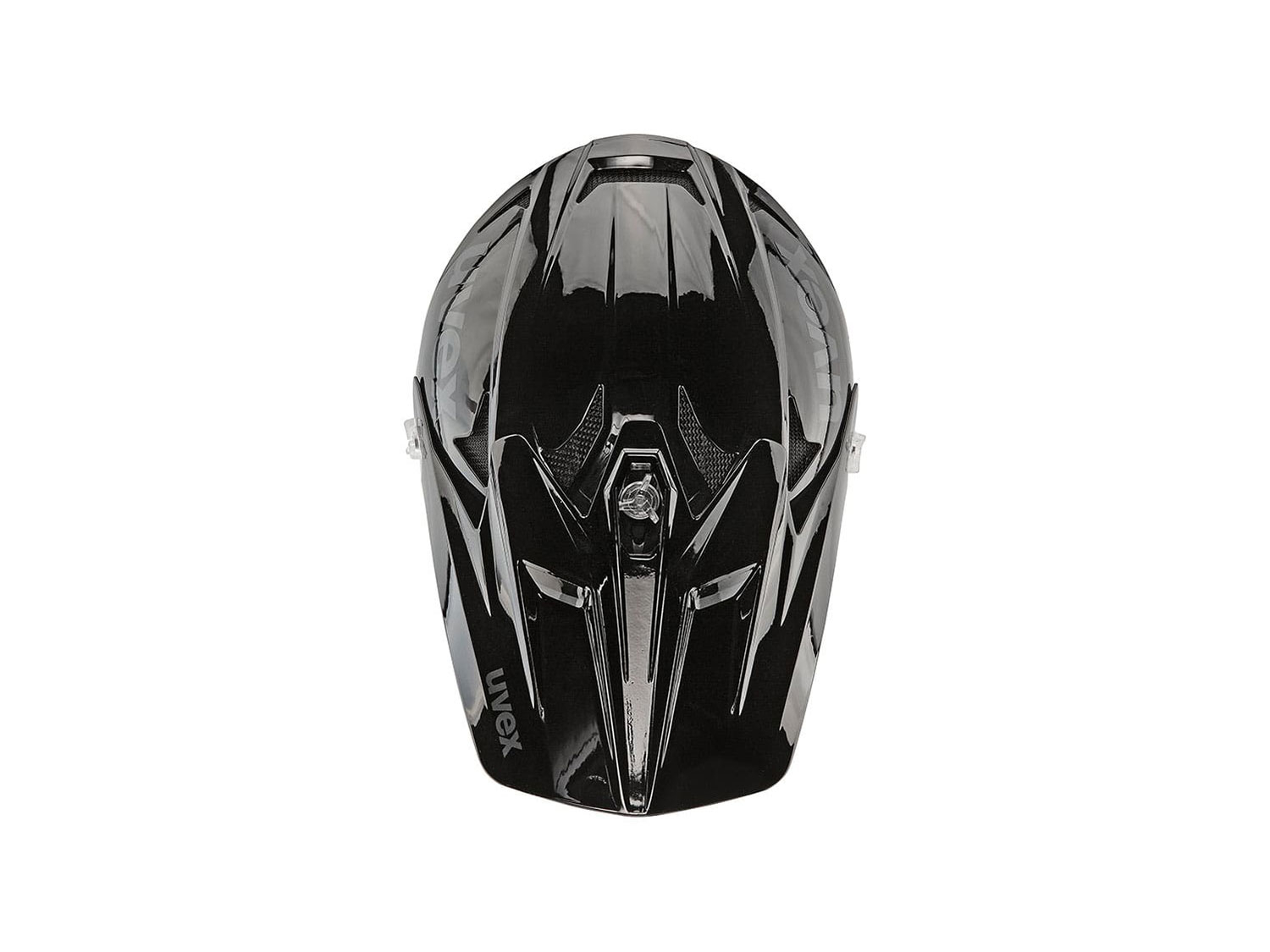 Uvex HLMT 10 Bike Fullface-Helm 60-62 cm | black grey