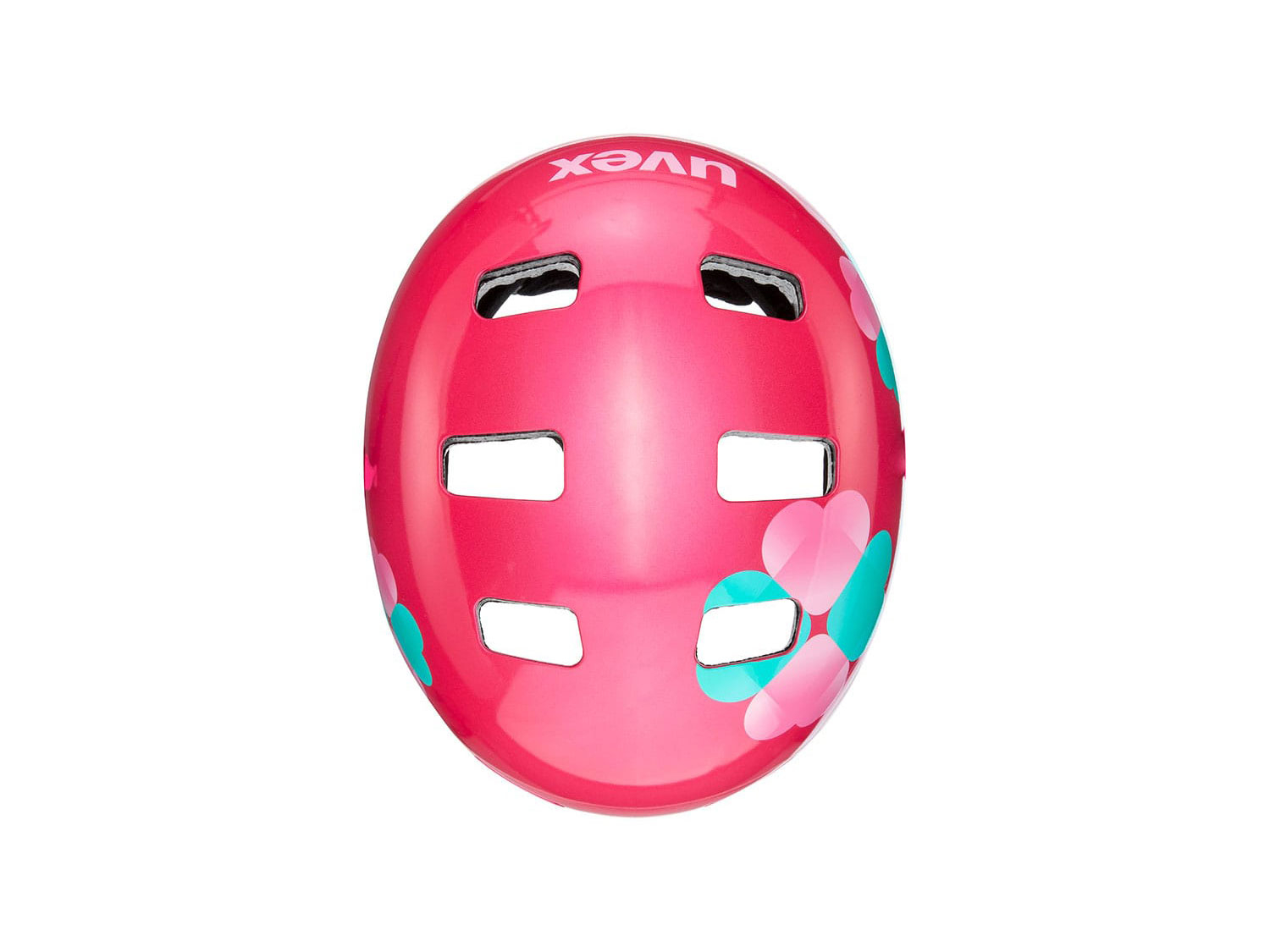 Uvex Kid 3 Helm 55-58 cm | pink flower
