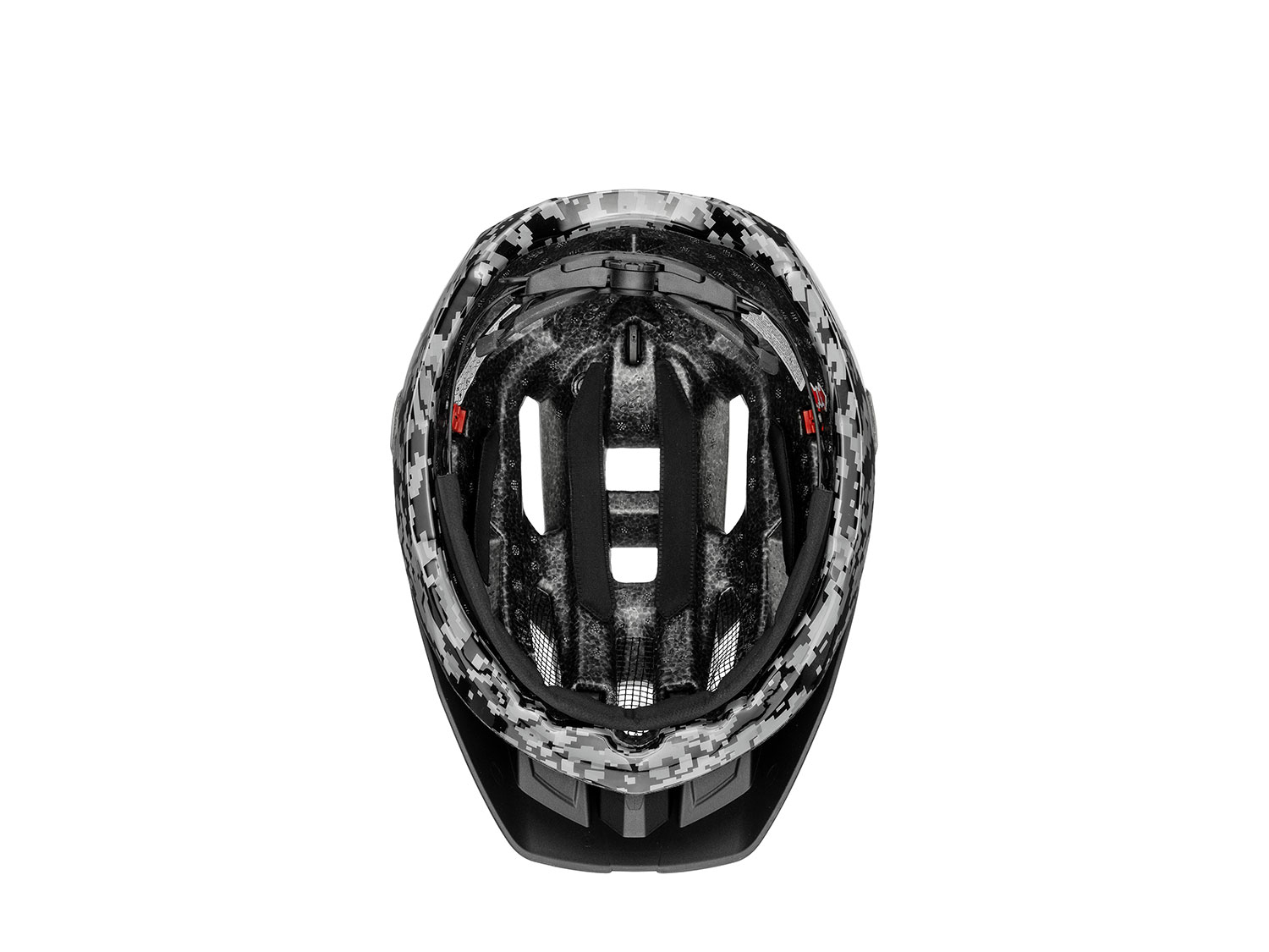 Uvex Quatro MTB Helm 52-57 cm | pixelcamo olive