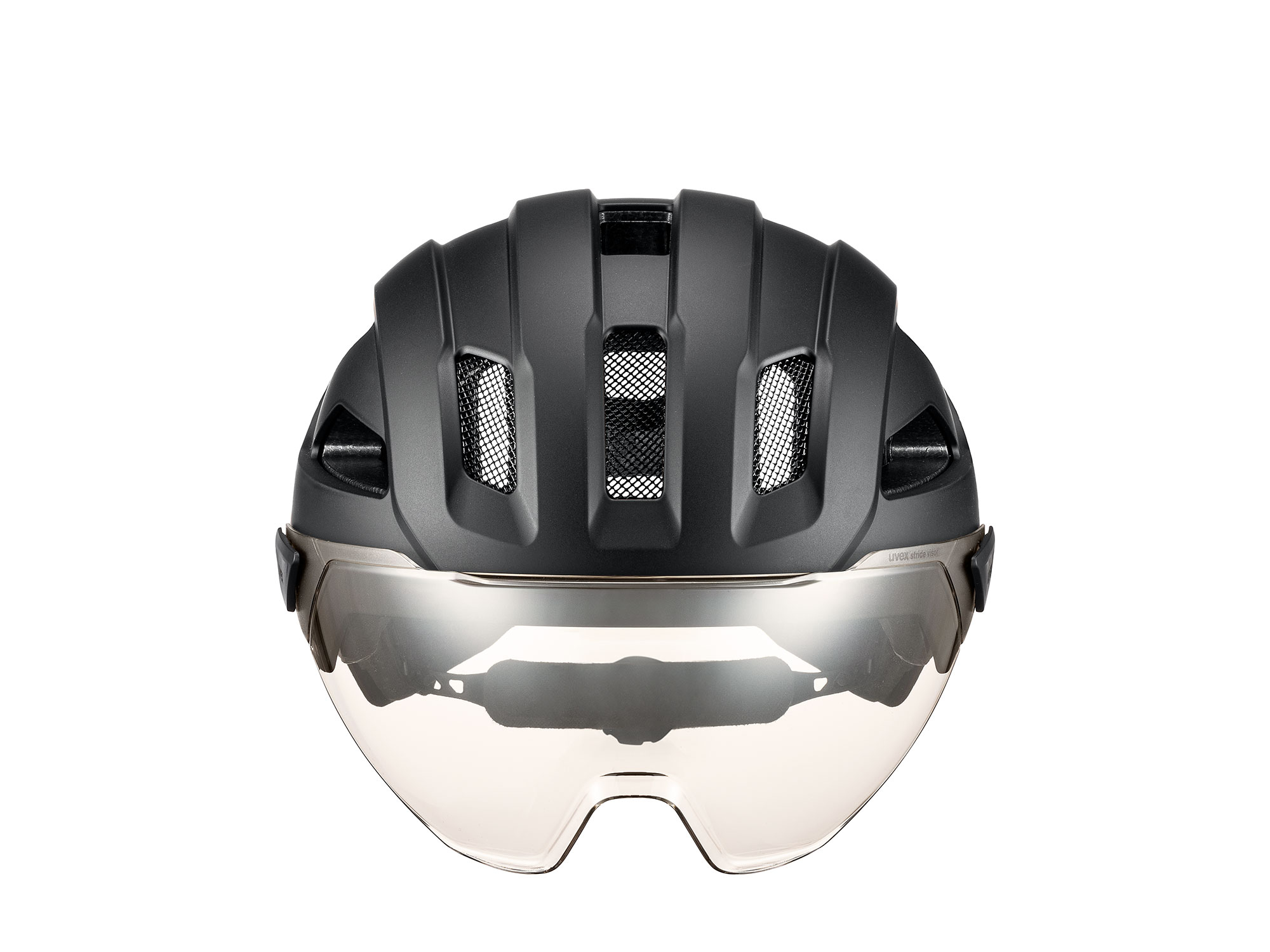 Uvex Stride Visor Helm 56-59 cm | black matt