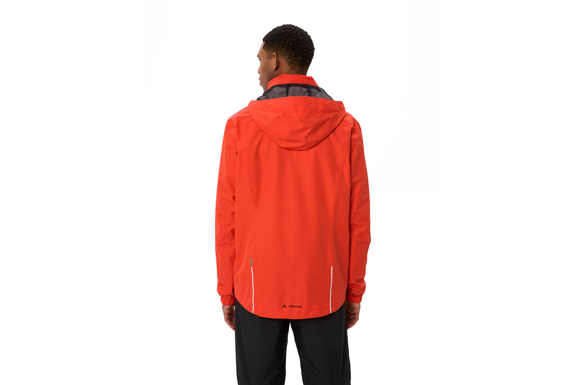 Vaude Escape Bike Light Jacket men S | glowing red/black