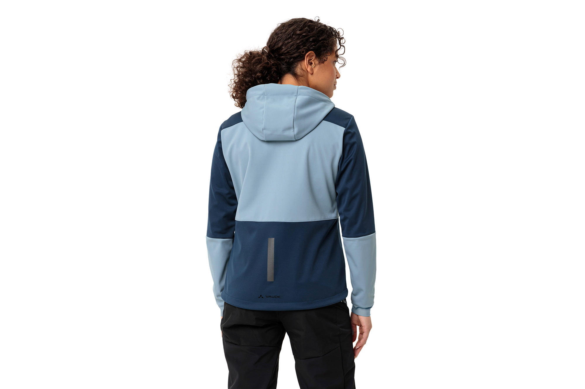 Vaude Qimsa Hooded Softshell Jacket WMS 36 | dark sea