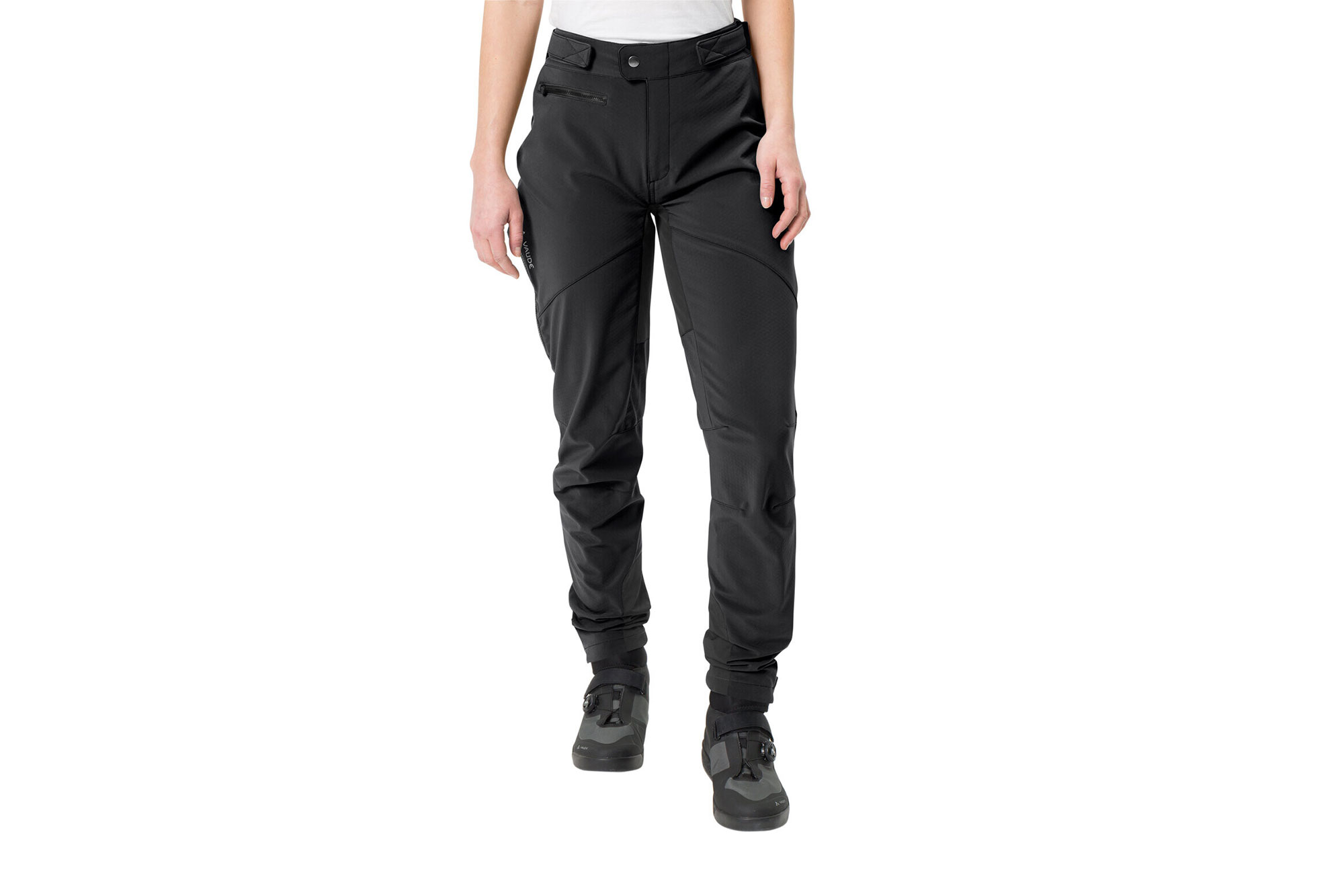 Vaude Qimsa Softshell Pants II WMS Radhose 44 | black/black